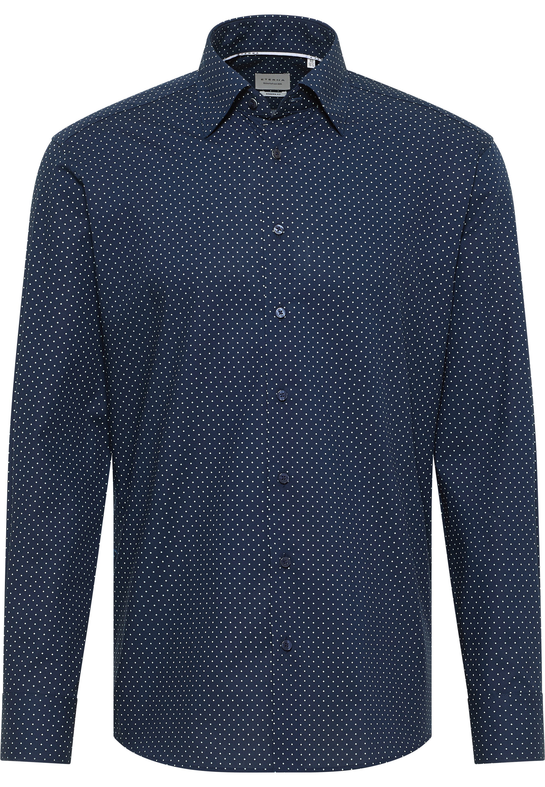 Eterna Langarmhemd »MODERN FIT«, NON IRON (bügelfrei)