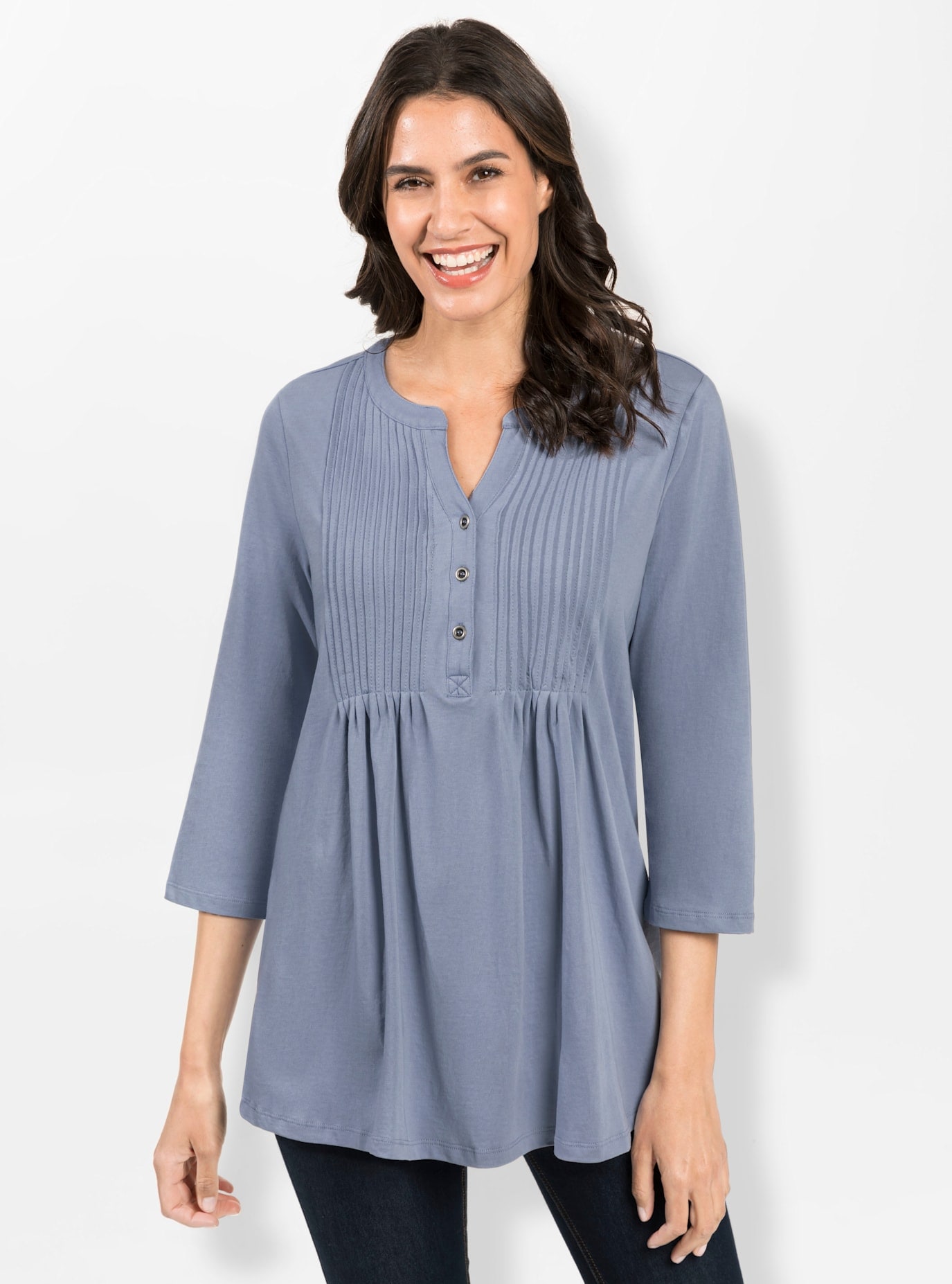 Inspirationen 3/4-Arm-Shirt "Shirt" 1 Stk. tlg. günstig online kaufen