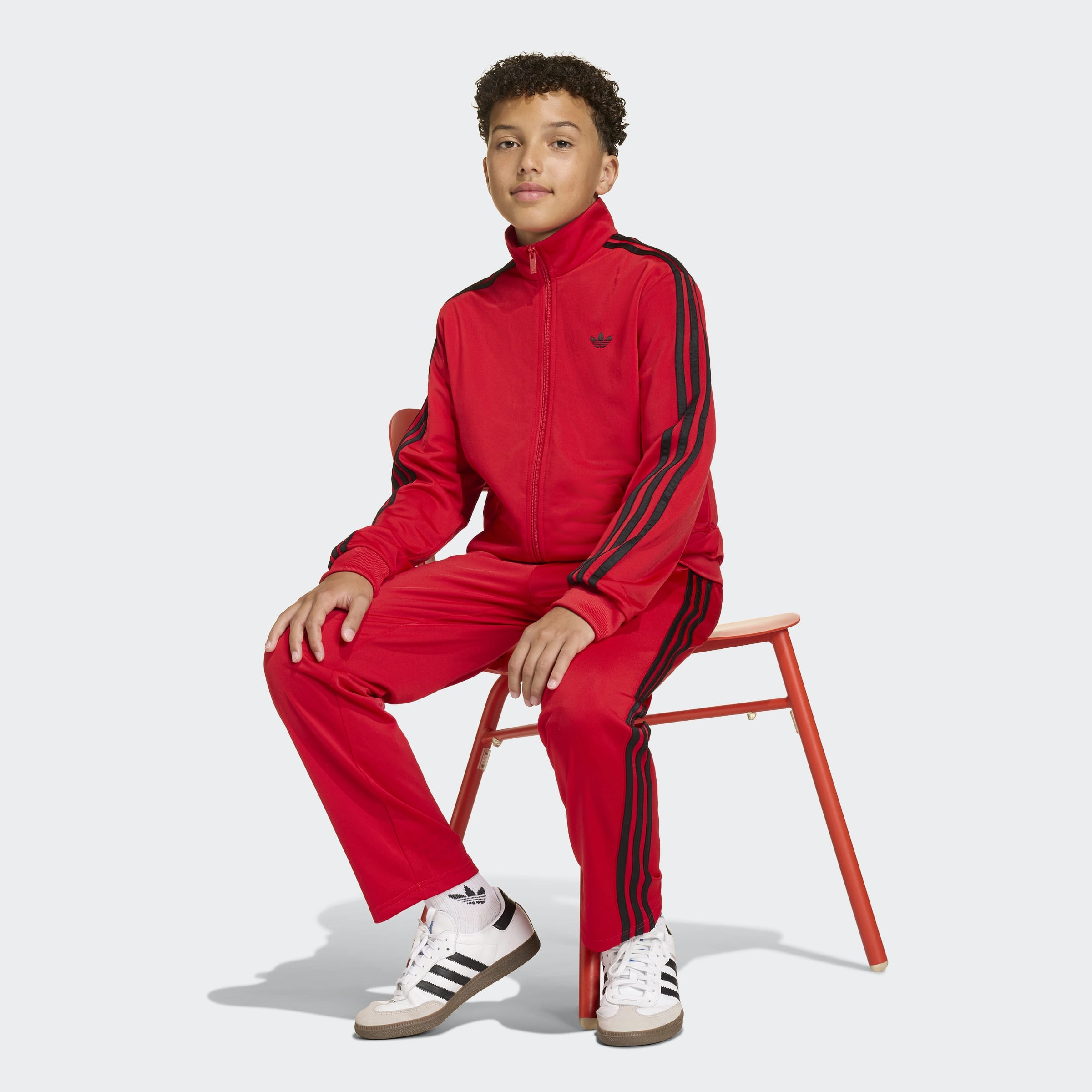 adidas Originals Trainingsjacke »FIREBIRD LO TT« für Kinder, mit geradem Abschluss