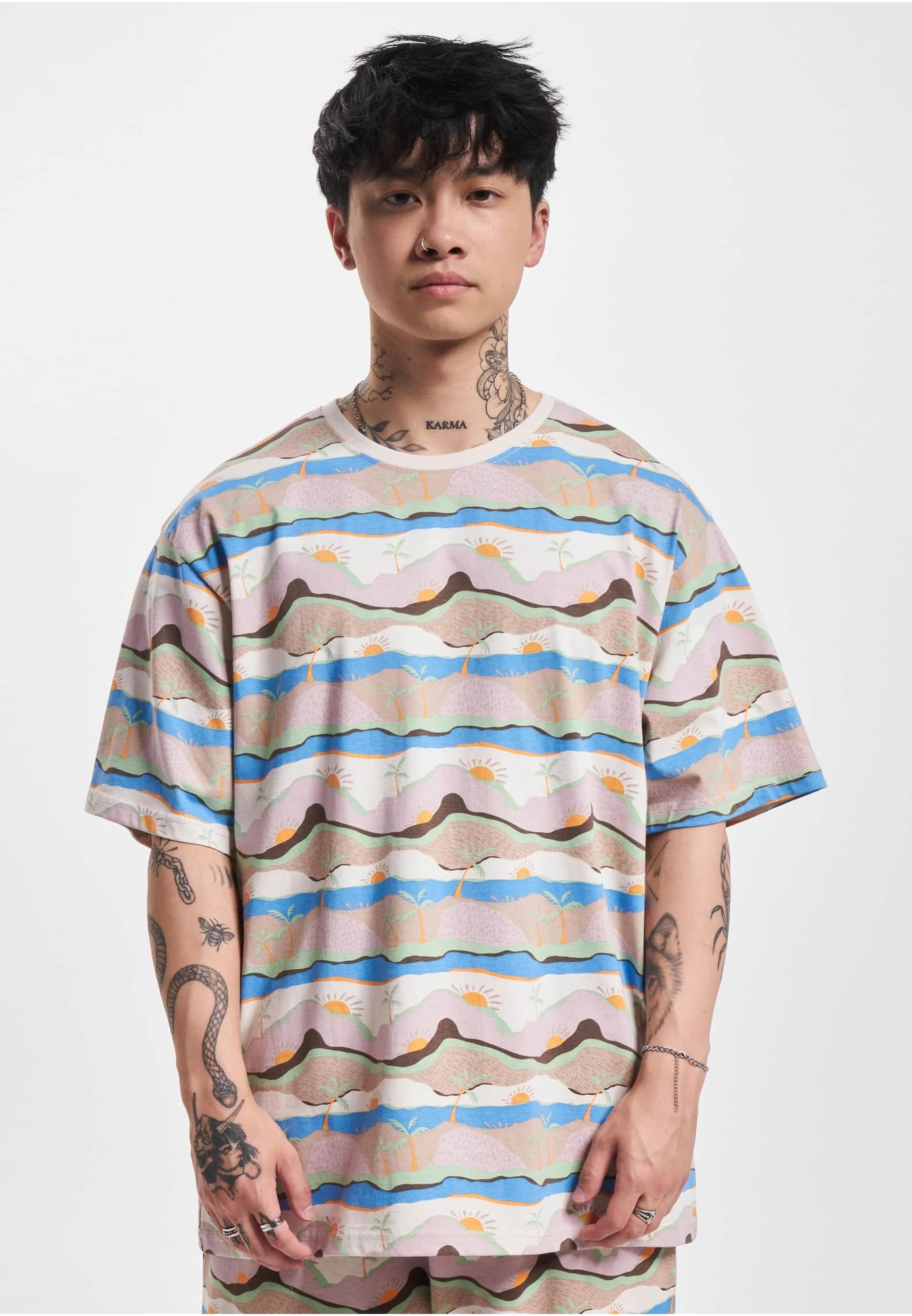 Just Rhyse T-Shirt »Just Rhyse Herren Just Rhyse Tshirt Sunrise«, (1 tlg.)