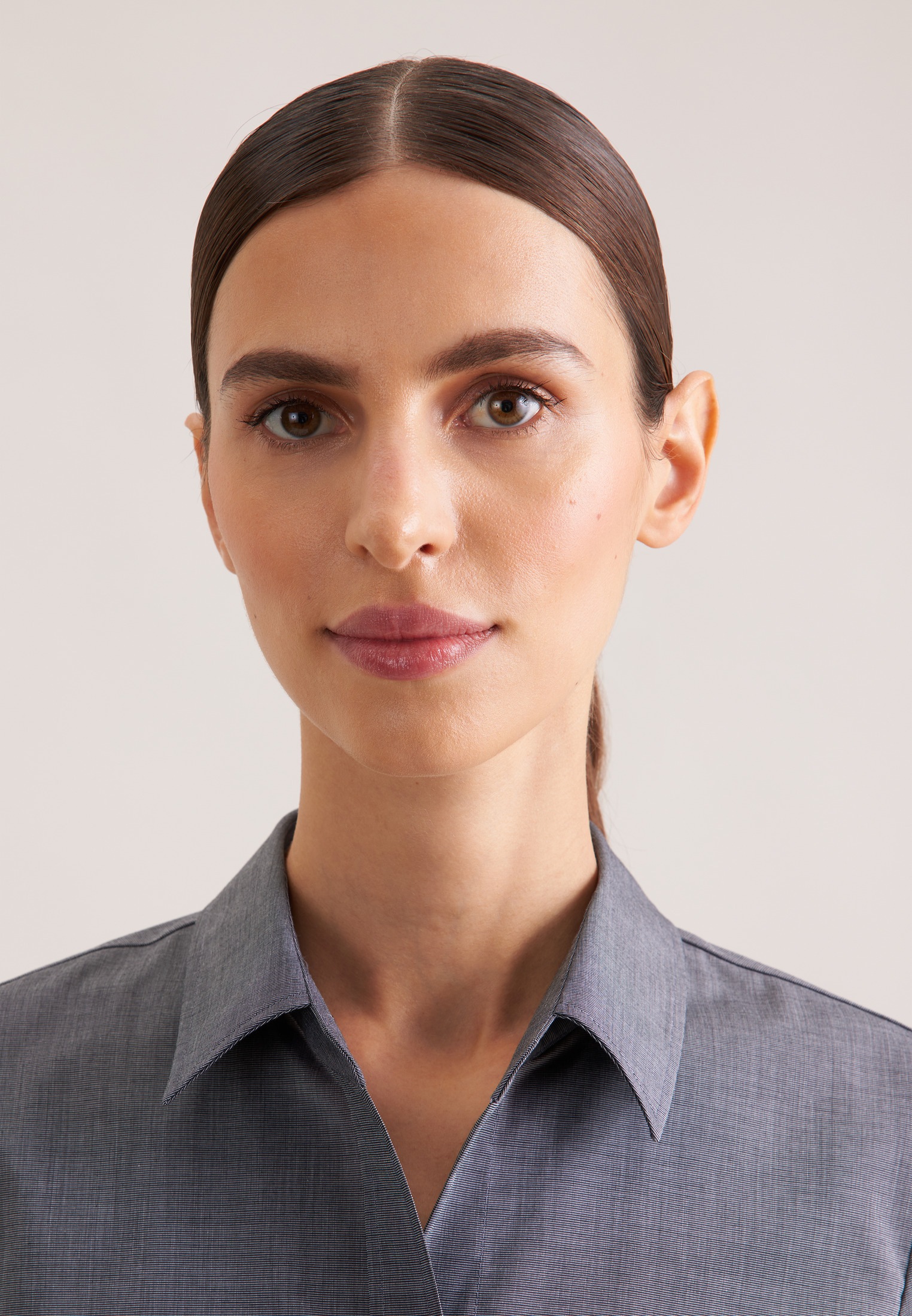 Thumbnail - seidensticker Hemdbluse 1/2 Kragen Uni