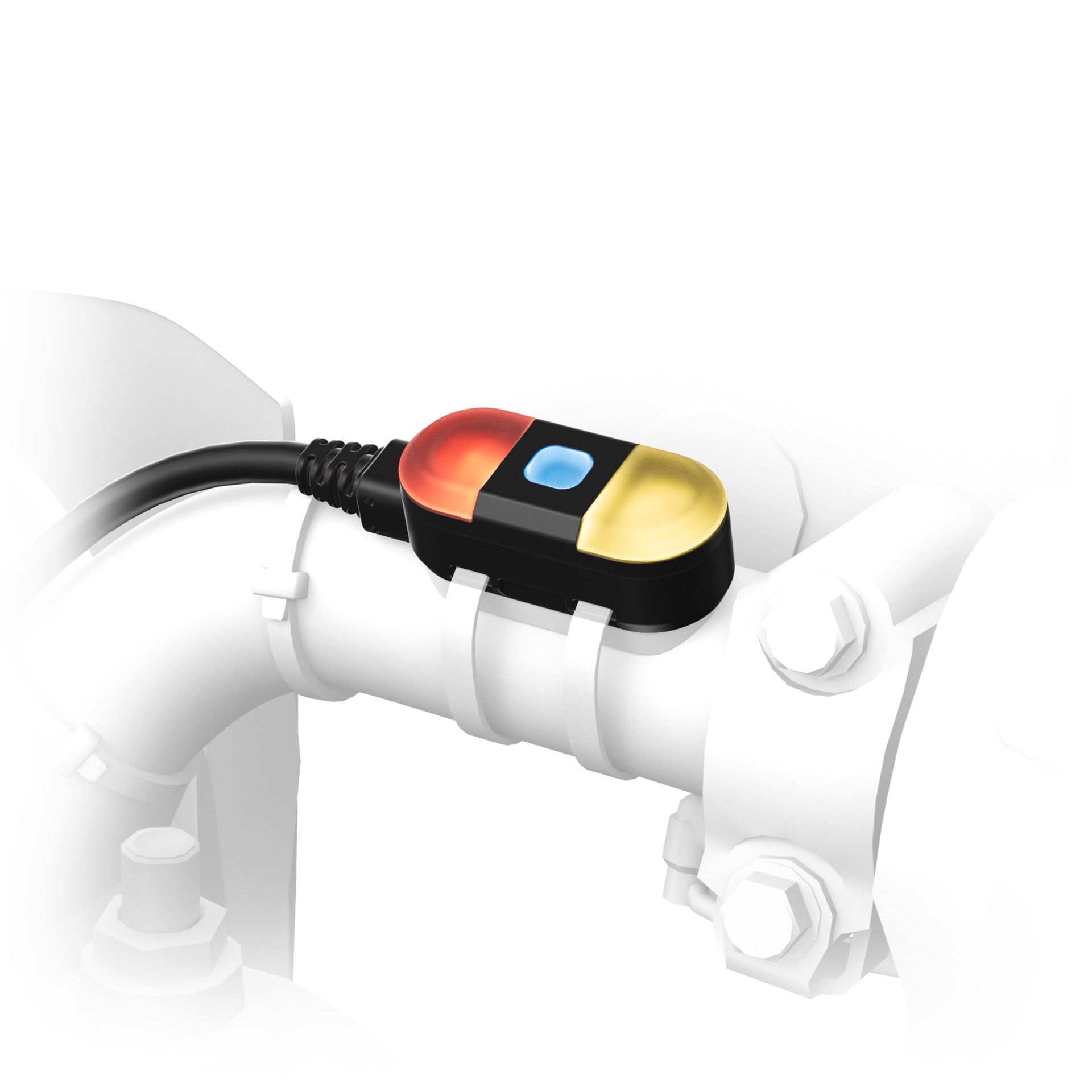 Garmin Sensor »zumo R1 Radar Motorrad-Radar« flexible Montage, Zusatzbeleuchtung, Audiohinweise, kompakt & robust