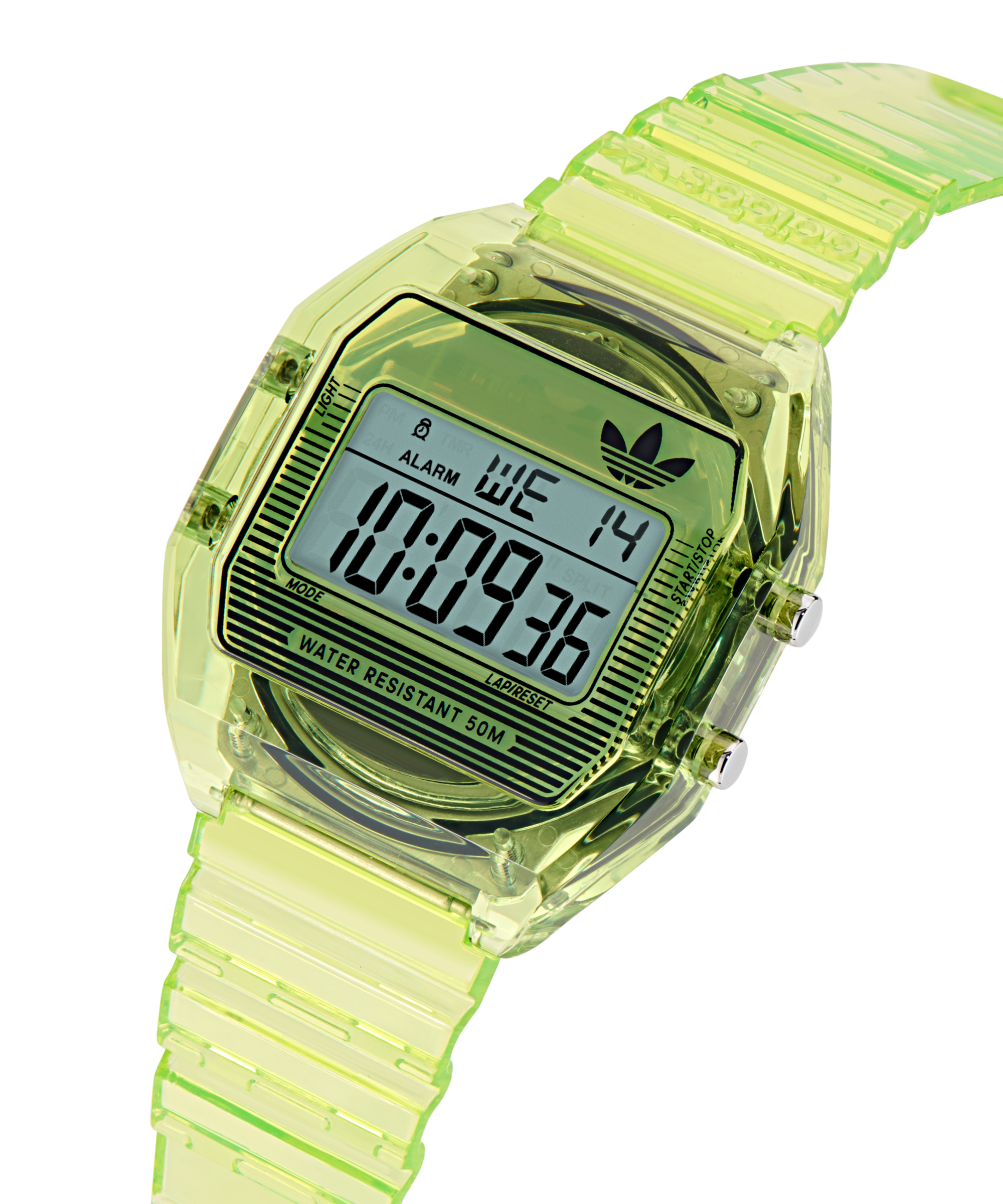 adidas Originals Digitaluhr »DIGITAL TWO CRYSTAL«, Quarzuhr, Armbanduhr, Herrenuhr, Damenuhr, Resinarmband