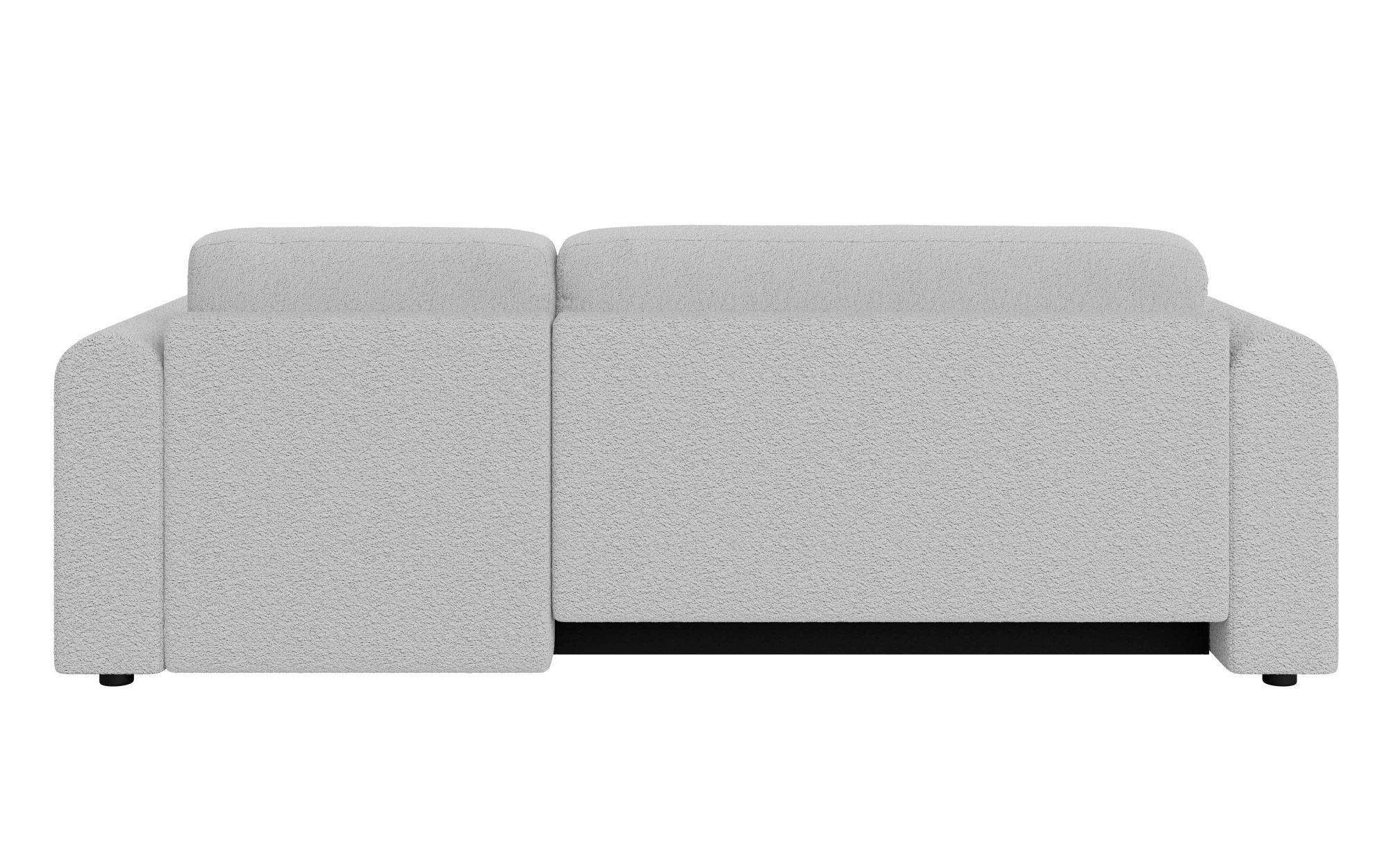 INOSIGN Ecksofa »Zacharia wahlweise Schlafsofa mit Bettkasten, B/T/H 250/166/86 cm«, L-Form mit Wellenunterfederung, Recamiere beidseitig montierbar