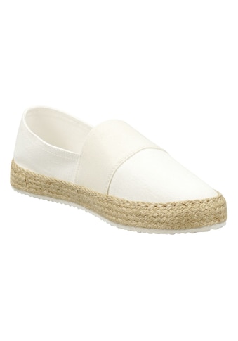 Espadrille »Raffiaville«, Halbschuh, Schlupfschuh, Freizeitschuh mit Juterand