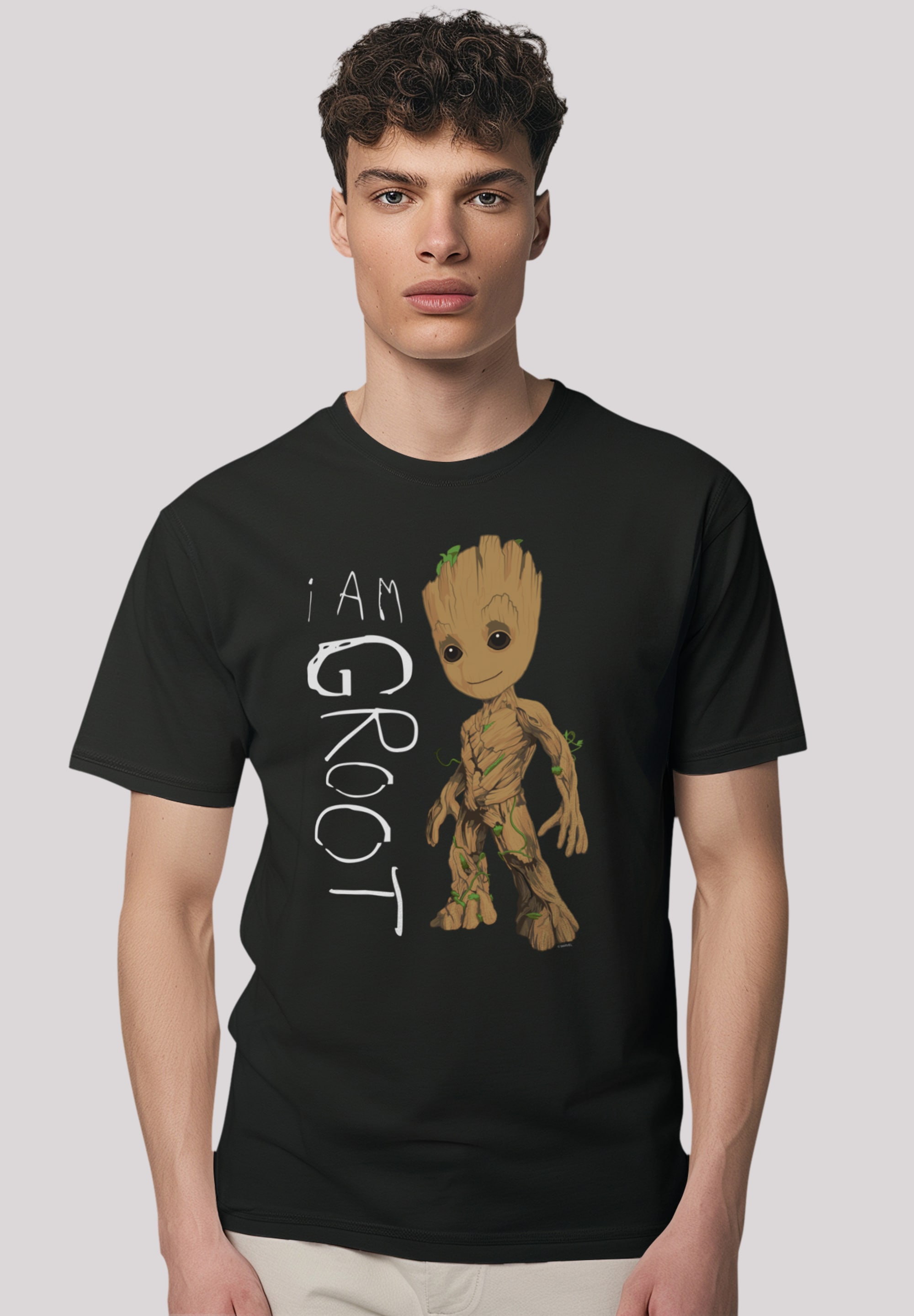 F4NT4STIC T-Shirt "Marvel Guardians of the Galaxy Ich bin Groot", Premium Q günstig online kaufen