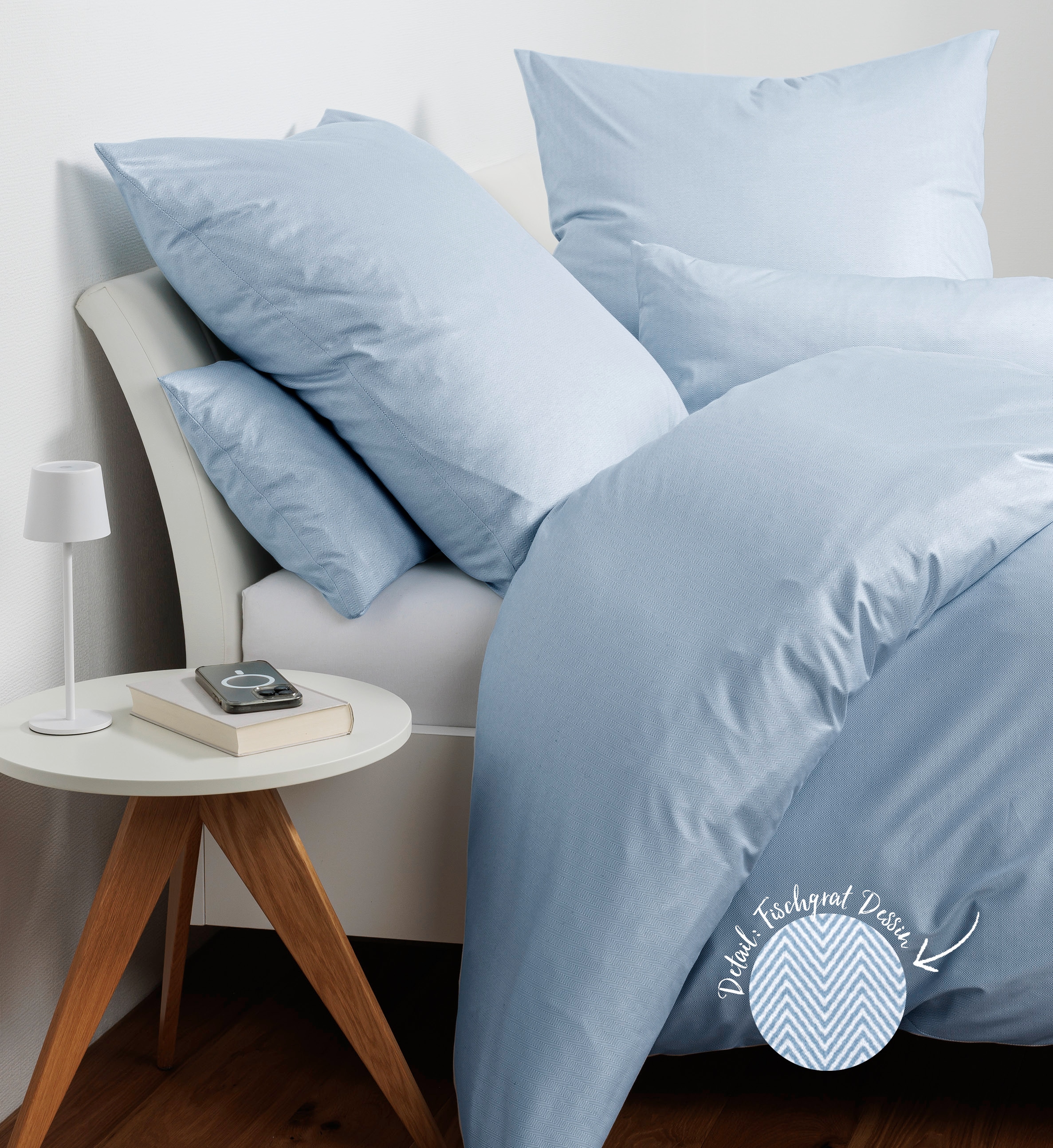 Janine Bettwäsche "Interlock-Jersey59000 3" mit Reissverschluss