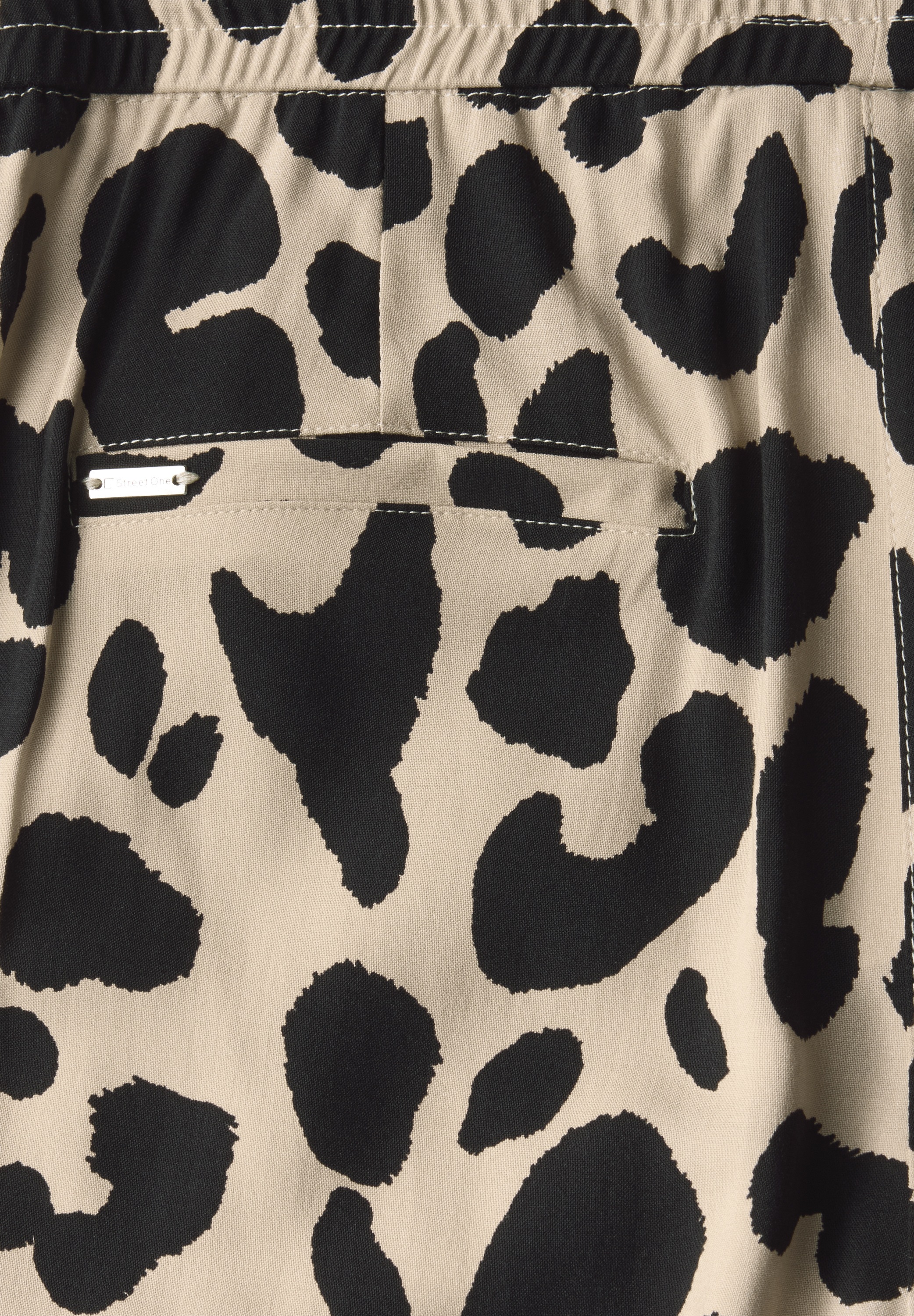 STREET ONE Stoffhose, High Waist