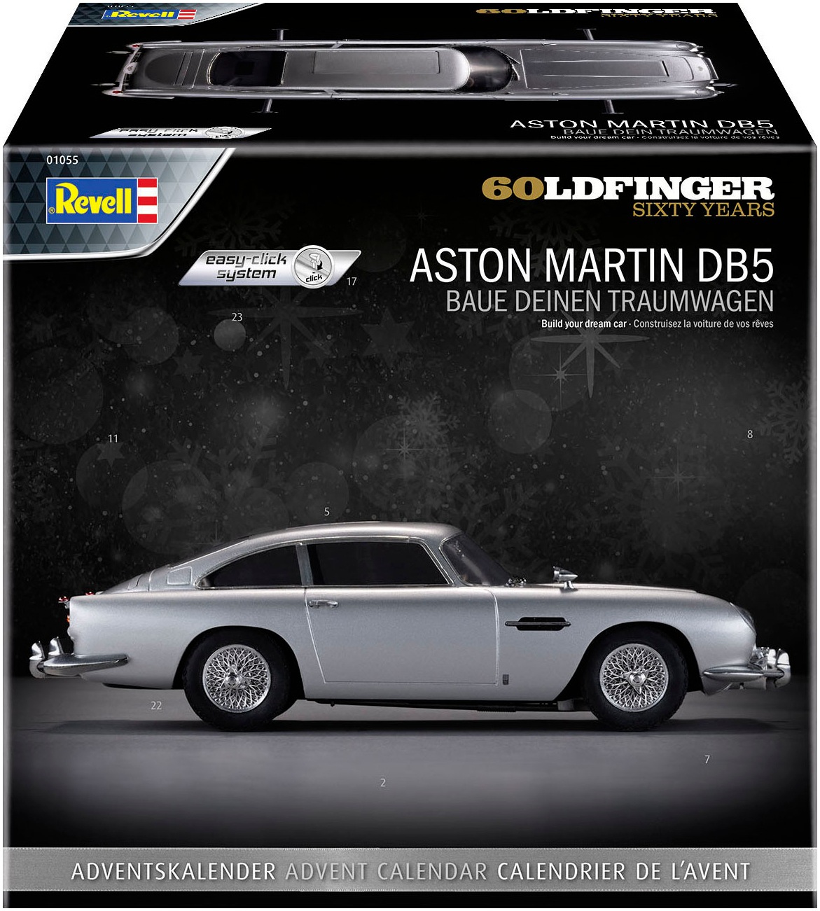 Revell® Spielzeug-Adventskalender »James Bond Aston Martin DB5«, ab 10 Jahren, Made in Europe