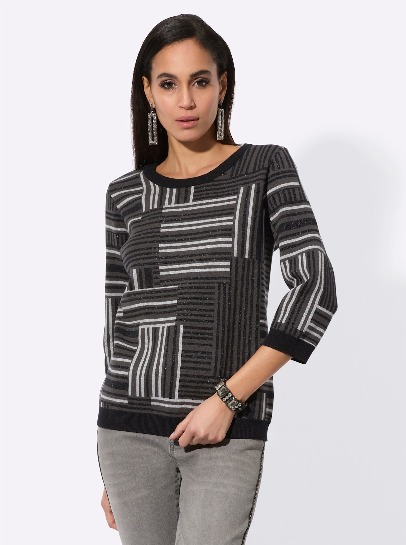 creation L Jacquardpullover »Jacquard-Pullover«