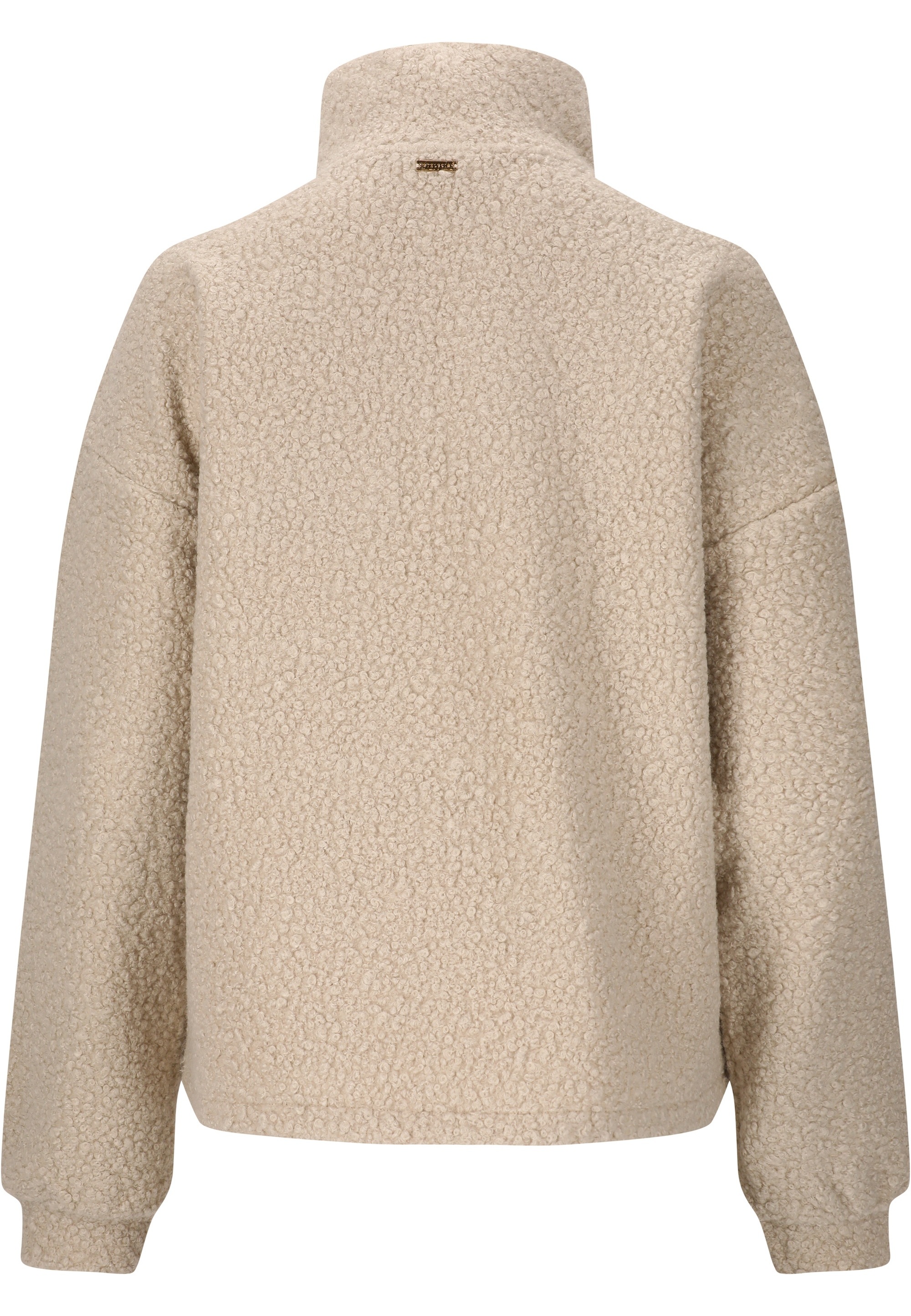 ATHLECIA Strickpullover »Florrie«, mit Teddy-Fleece und halbem Reißverschluss