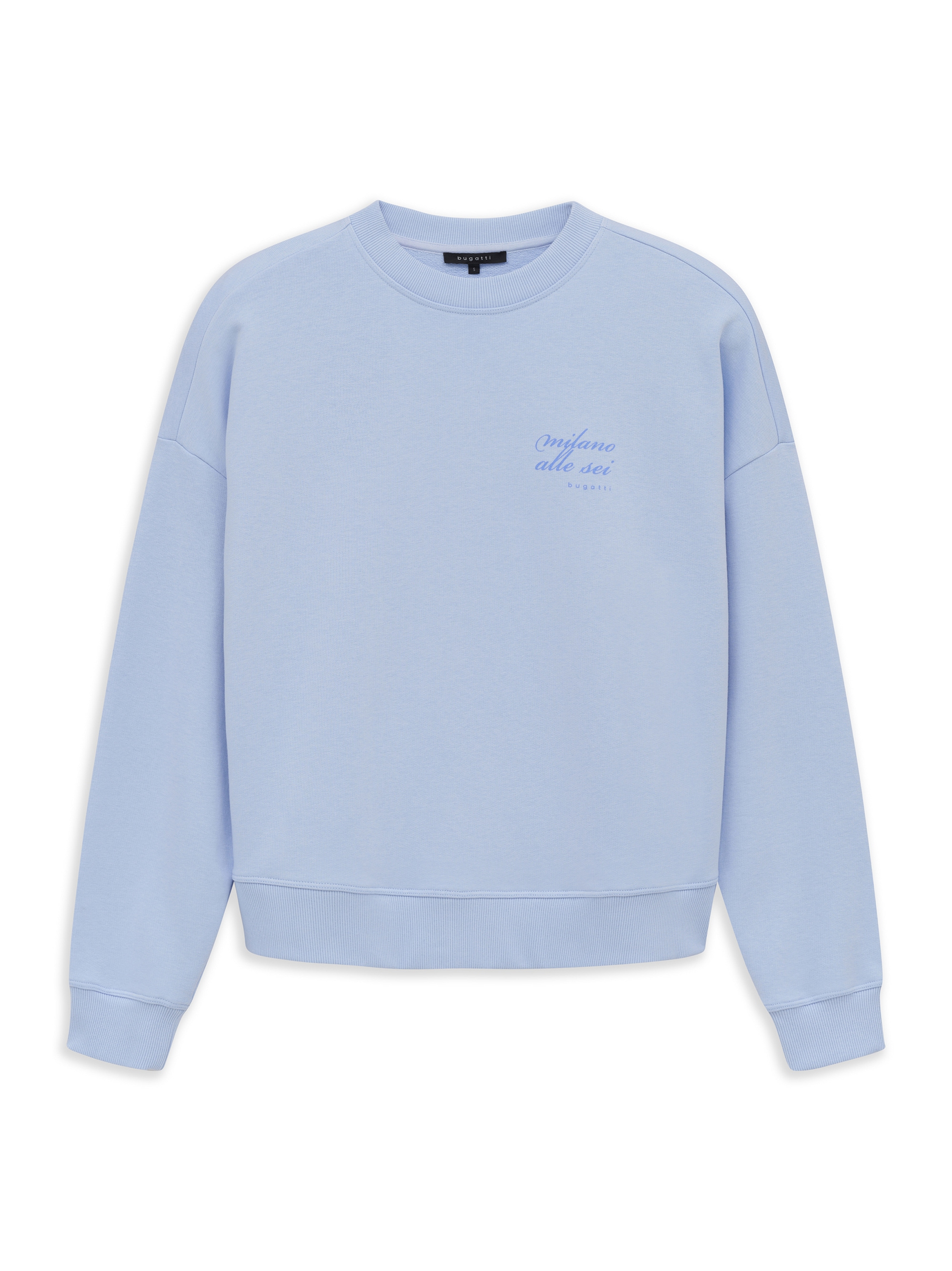 bugatti Sweatshirt »Modern Fit«, Modern Fit Baumwollmix Rundhals
