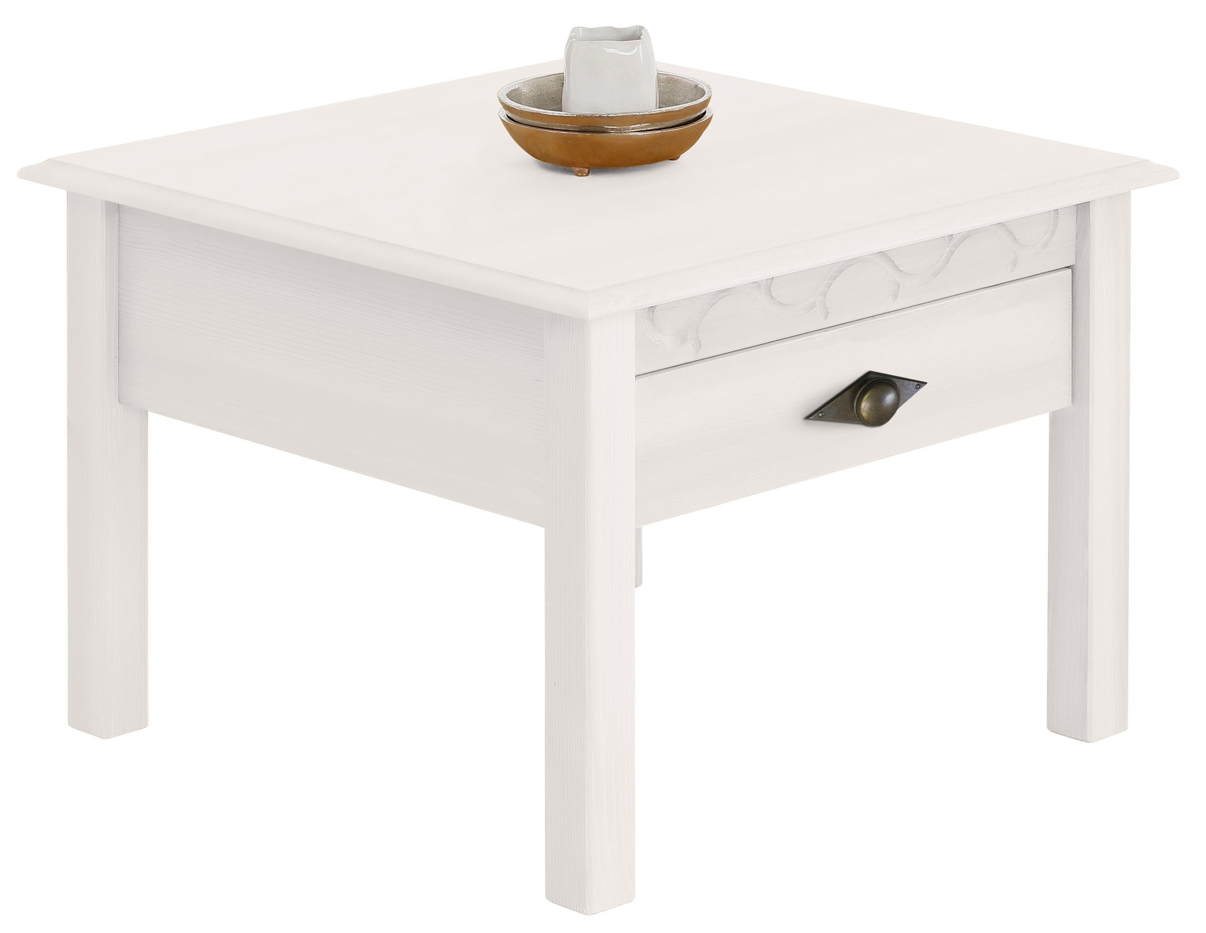 OTTO home Couchtisch "Laura" Couchtisch, Wohnzimmertisch, OTTOs Choice, 60/60 cm, mit einer Schublade, zusätzlicher Stauraum