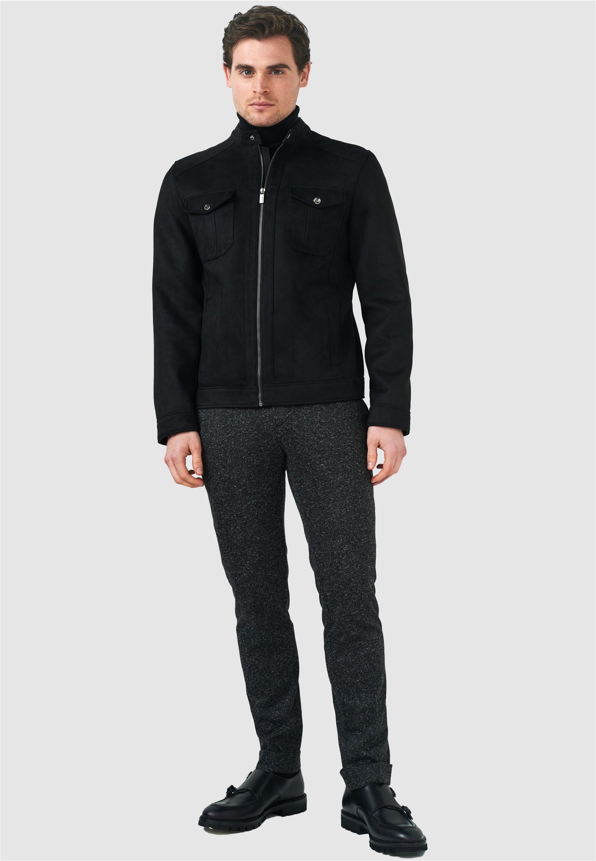 Pierre Cardin Outdoorjacke, Mit schönen Ziernähten
