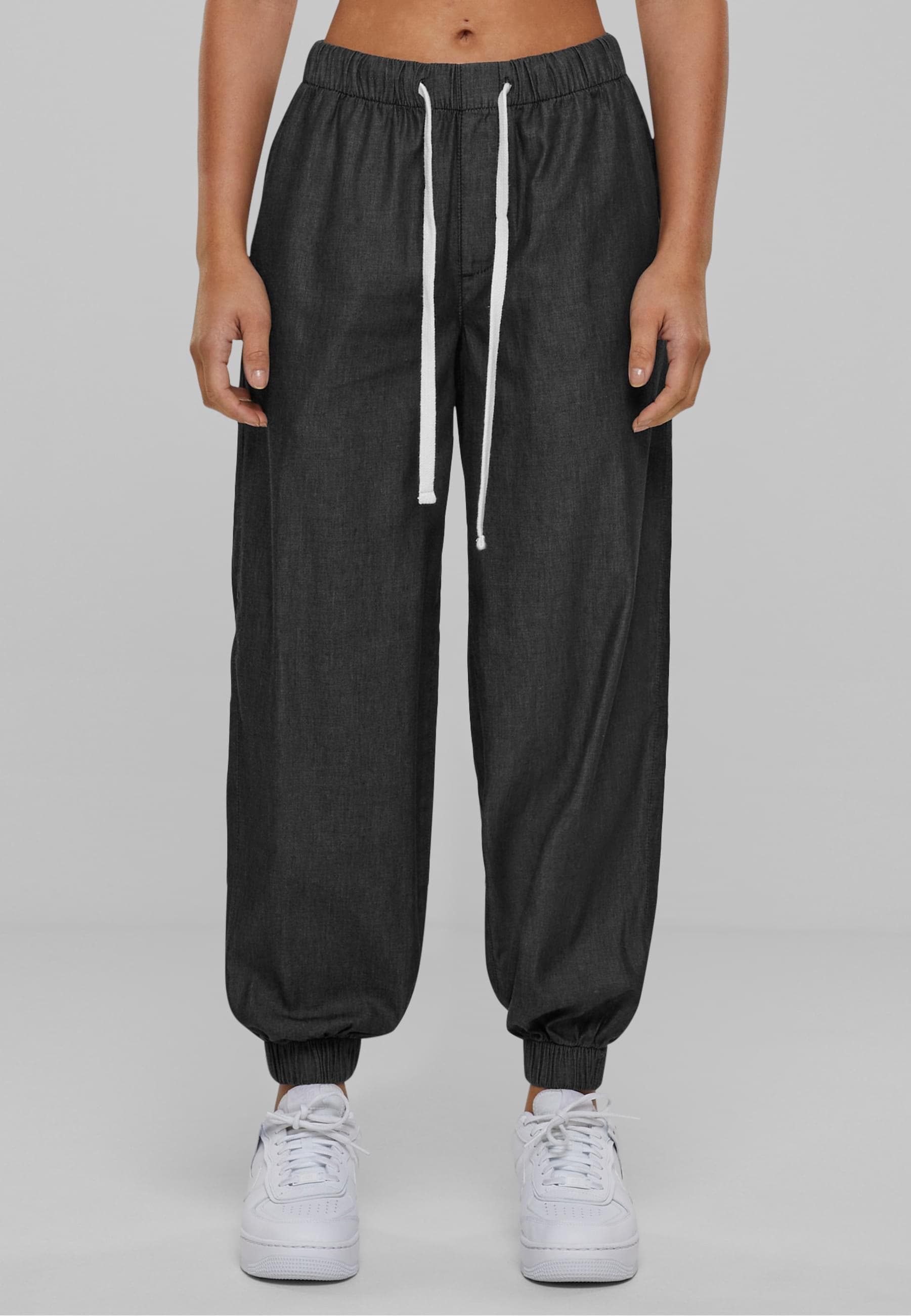 URBAN CLASSICS Jogginghose »Urban Classics Damen Ladies Light Denim Jogpants«, (1 tlg.)