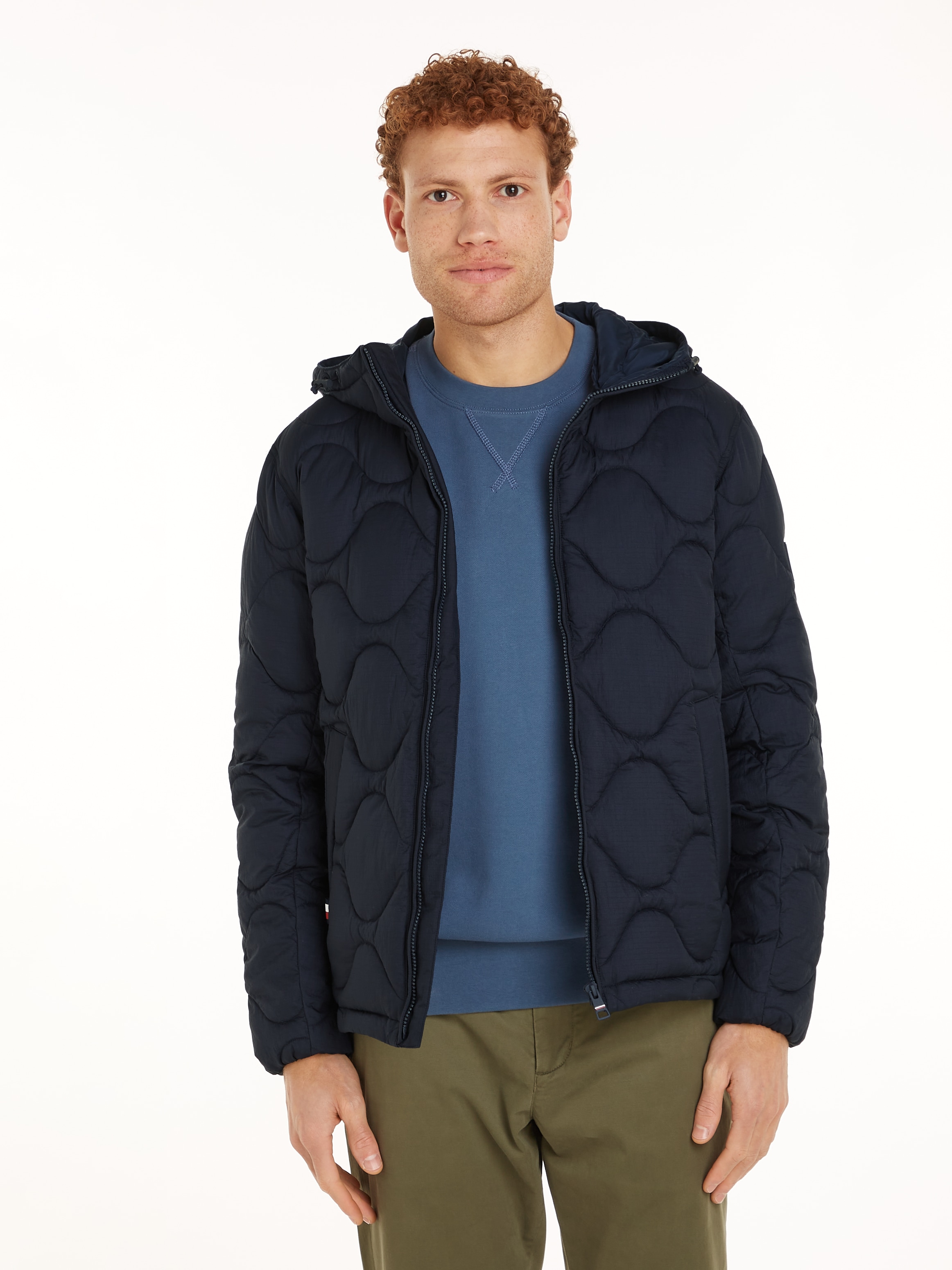 Steppjacke »ONION QUILTED HOODED JACKET«, Mit Zwiebelsteppung