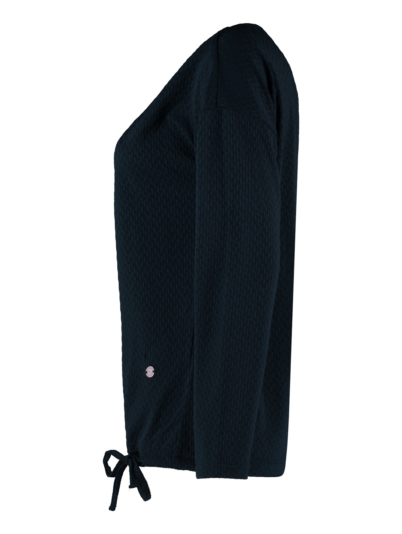 ZABAIONE Langarmshirt »Do44natella«, aus Strukturware