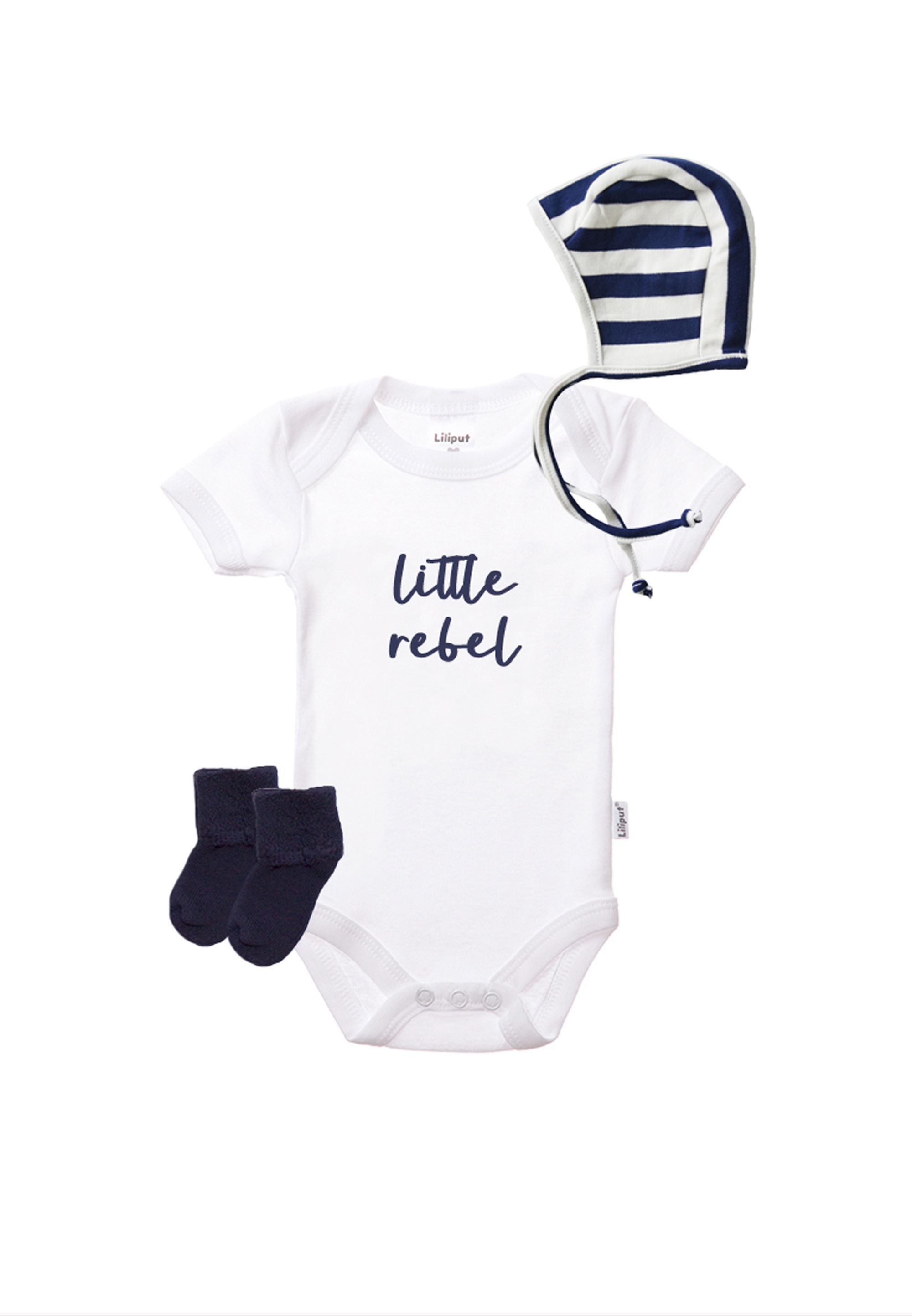 Liliput Erstausstattungspaket "Little rebel" 3 in maritinem Design