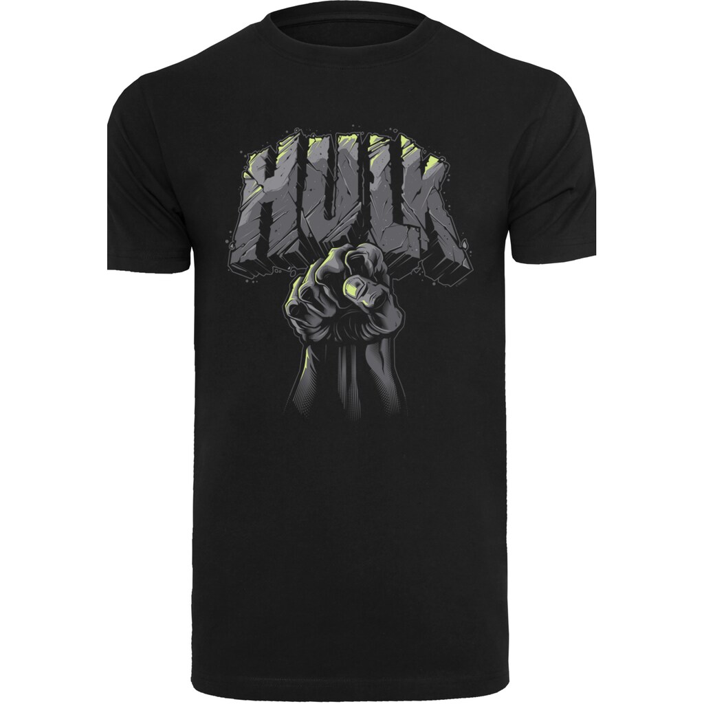 F4NT4STIC T-Shirt »T-Shirt 'Marvel Hulk Punch Logo'«