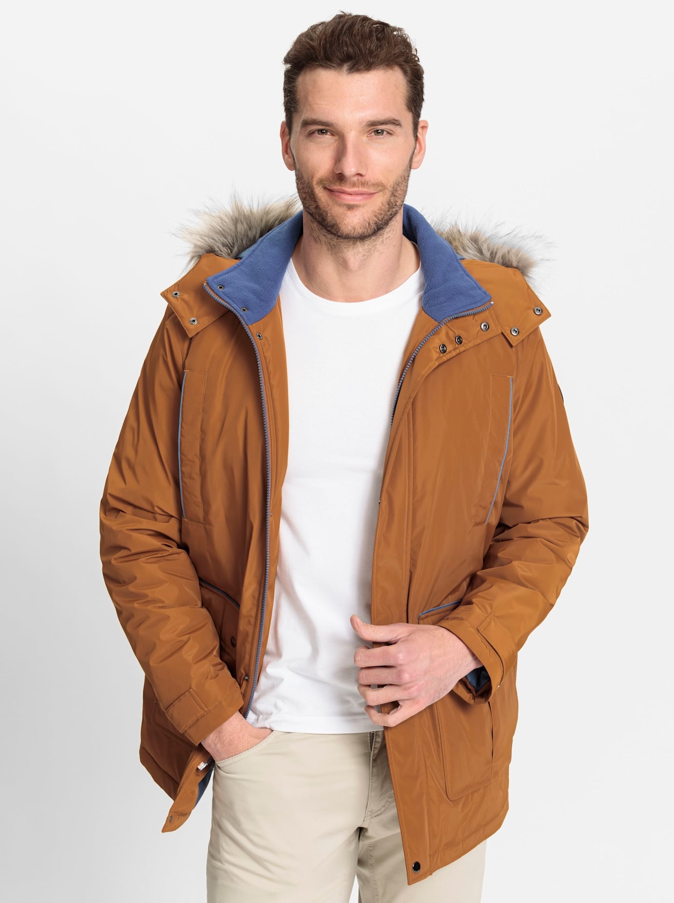 Marco Donati Langjacke, mit Kapuze günstig online kaufen