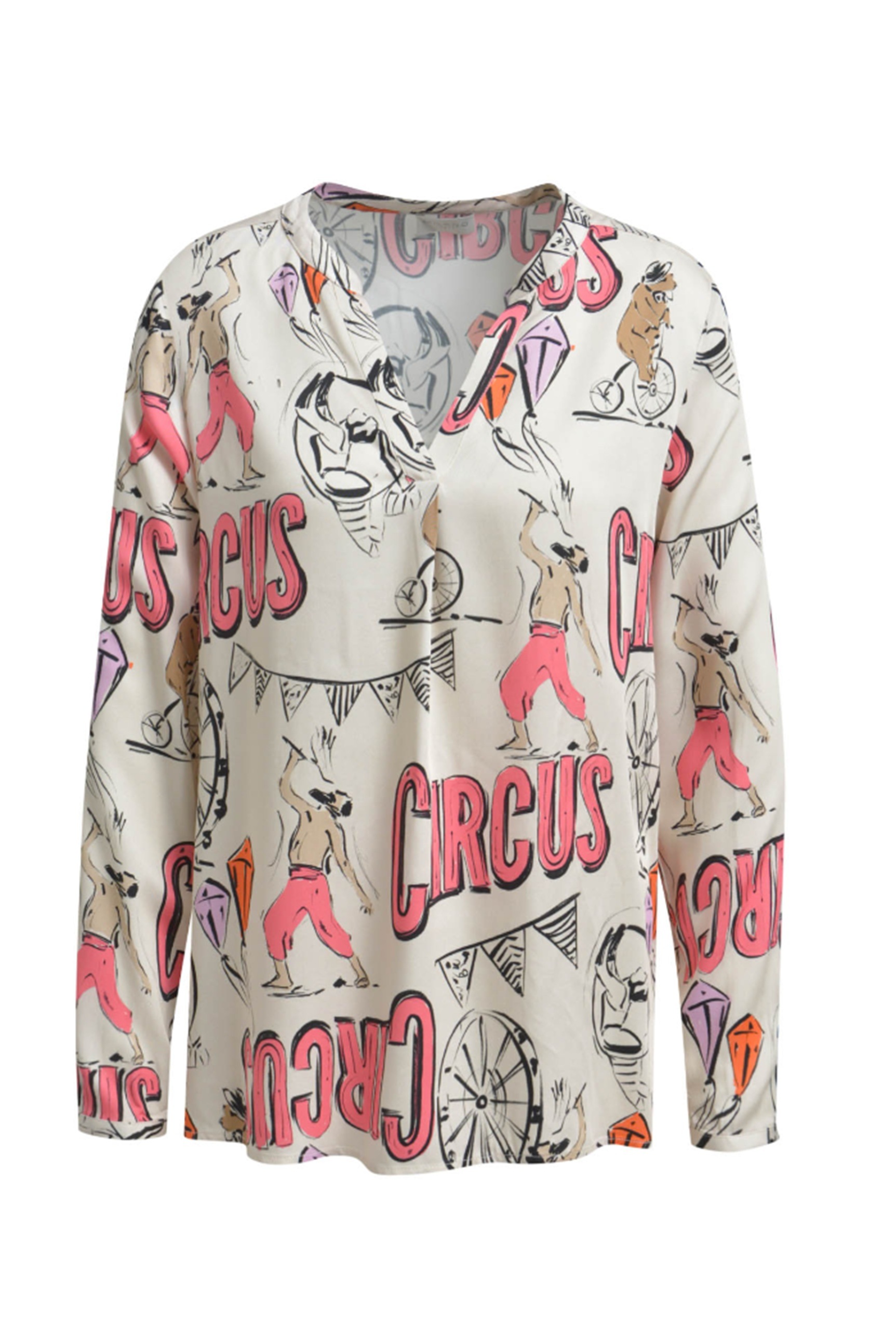 Milano Italy Langarmbluse mit Kellerfalte im Rücken günstig online kaufen