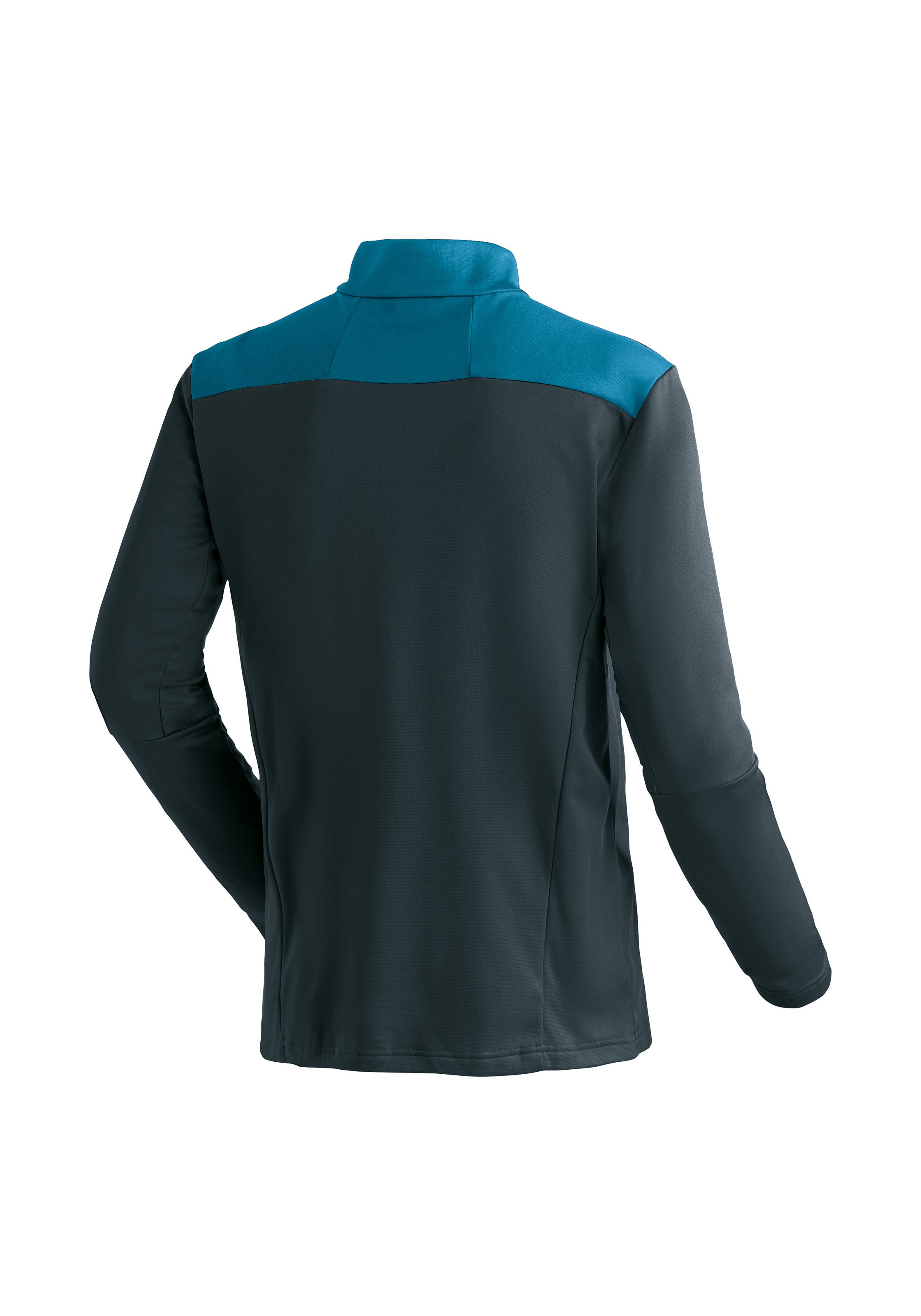 Thumbnail - Maier Sports Rollkragenpullover "Felian" Herren Midlayer, pflegeleichtes Half-Zip Fleece, Regular Fit