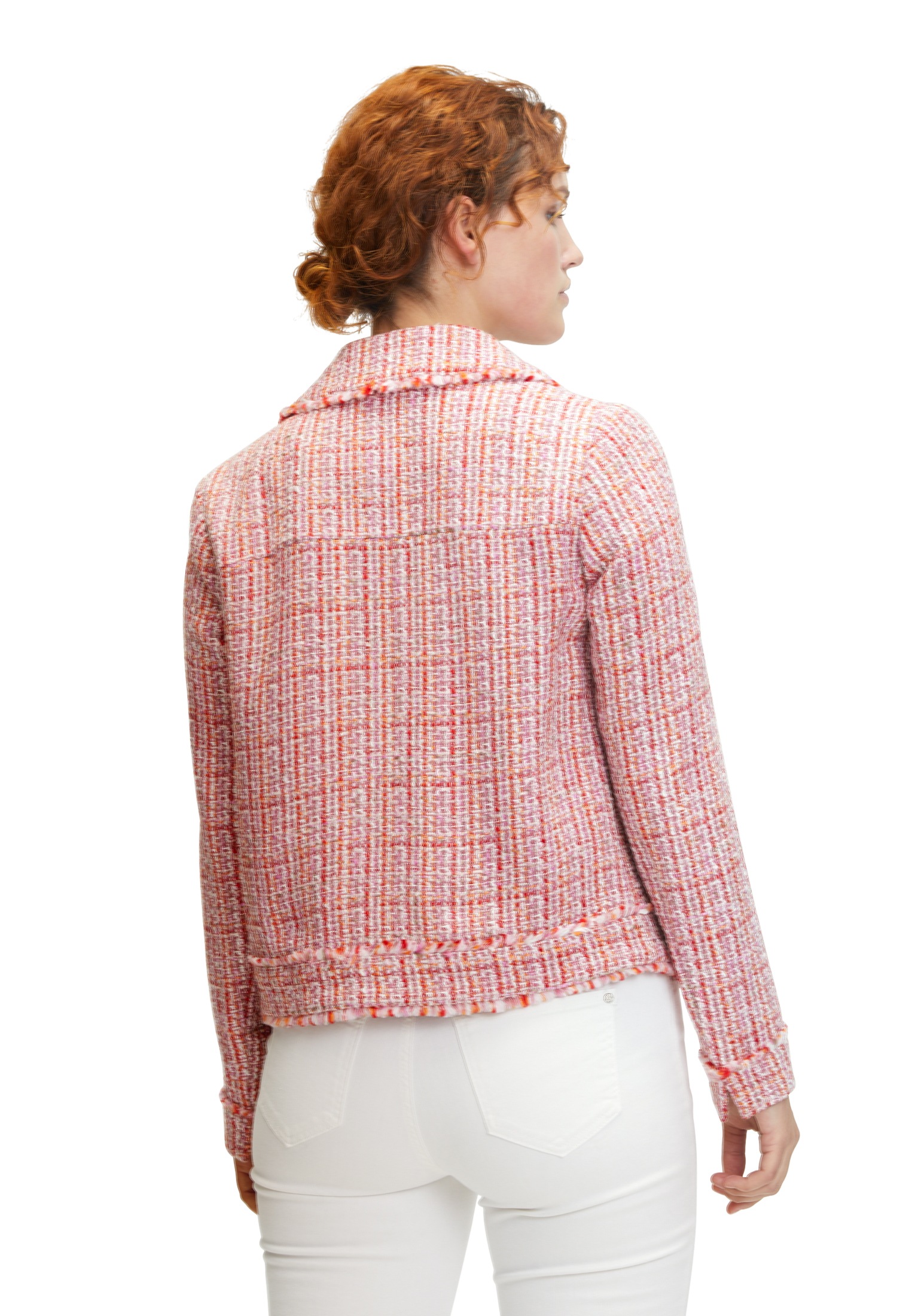 Cartoon Canvasjacke »Cartoon Tweedblazer mit Taschen«