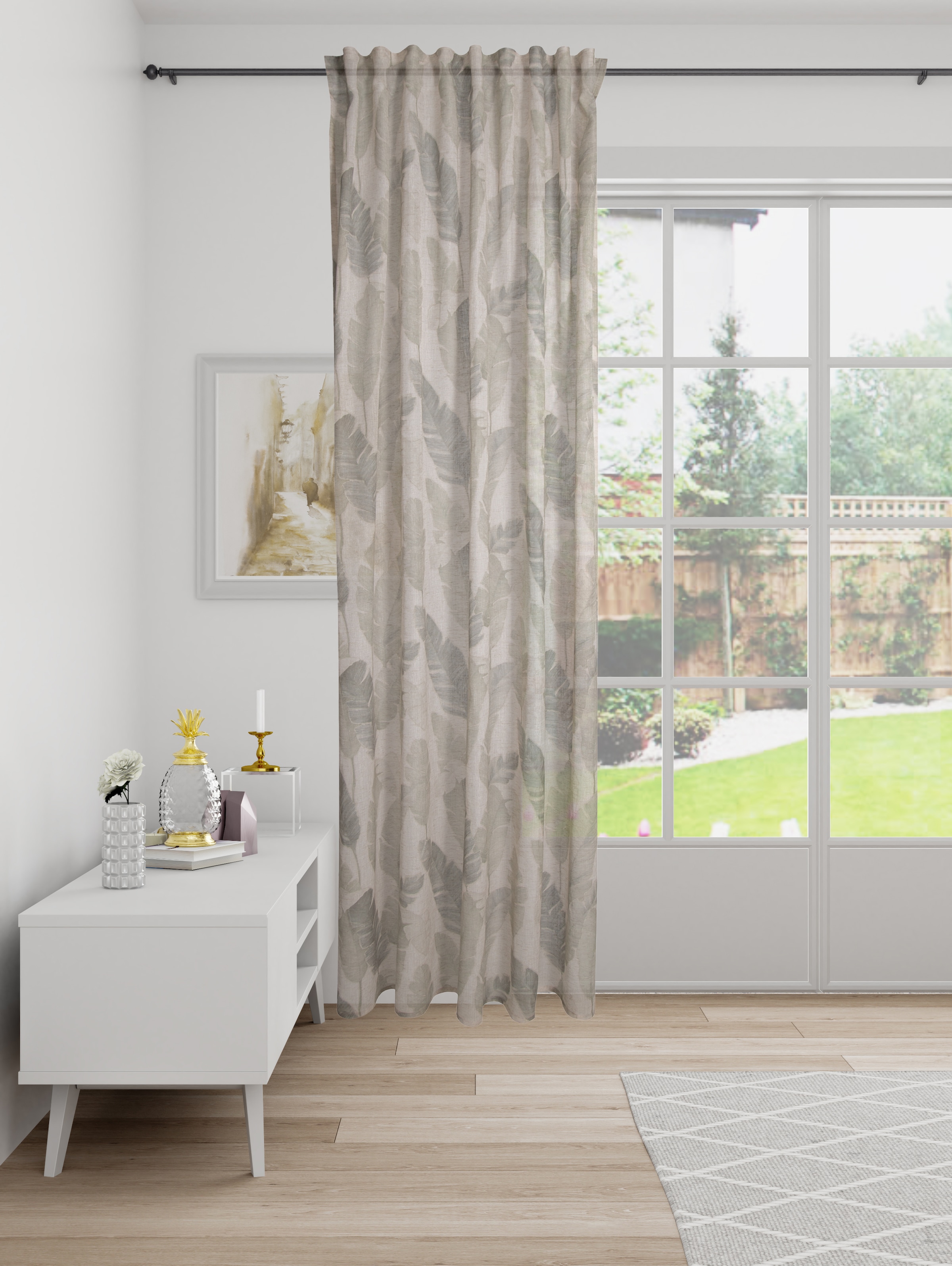 HOMING Vorhang "Lacira" verdeckte Schlaufen 1 Stk. tlg. Fertigschal günstig online kaufen