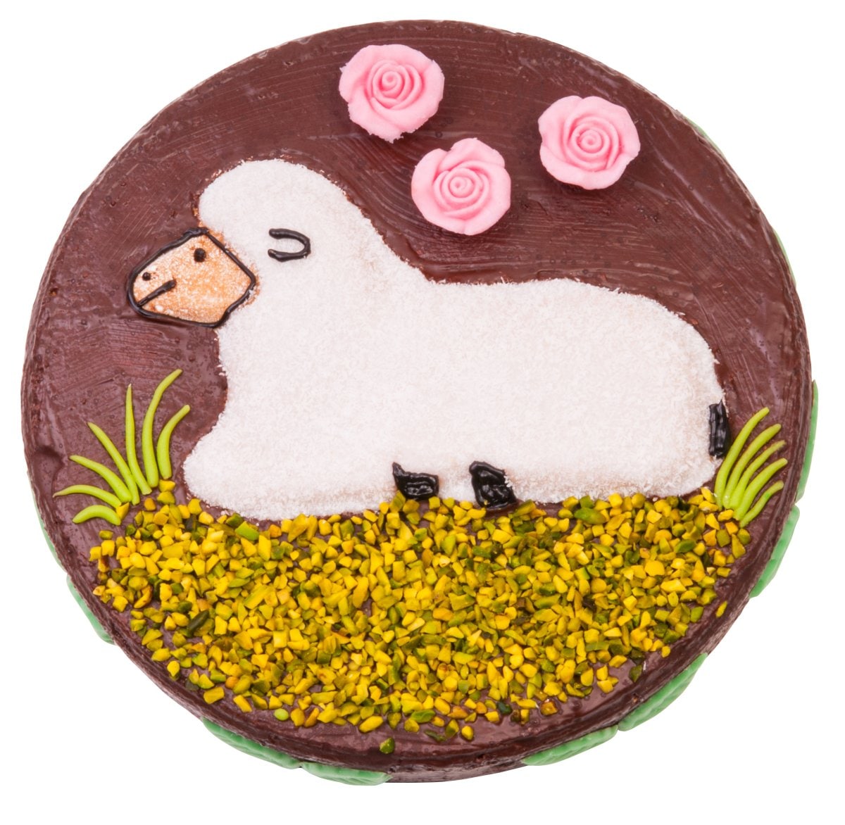 Zenker Springform »Motiv-Böden Set - Hase & Lamm«, (Set), Springform mit Flachboden & 2 Motiv-Böden, 26 x 26 x 6,5 cm