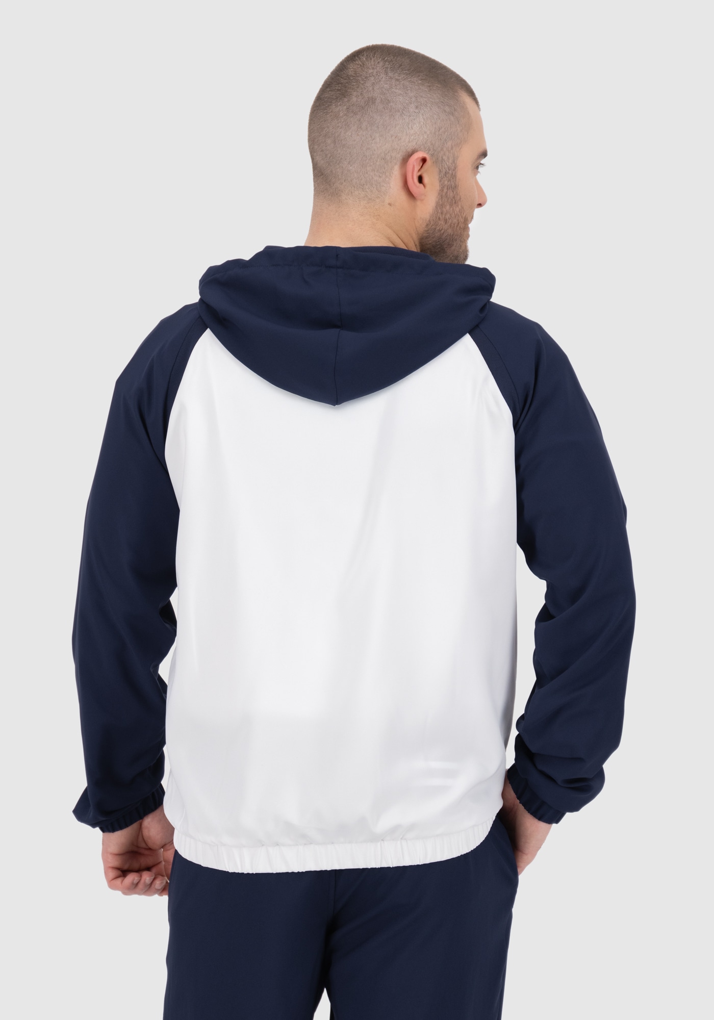 Sergio Tacchini Trainingsjacke »RISPECCHIO TRACK JACKET Herren«, mit Kapuze, Trainingsjacke Herren, leichte Jacke, Retro, Sportjacke, Outdoor, Sale