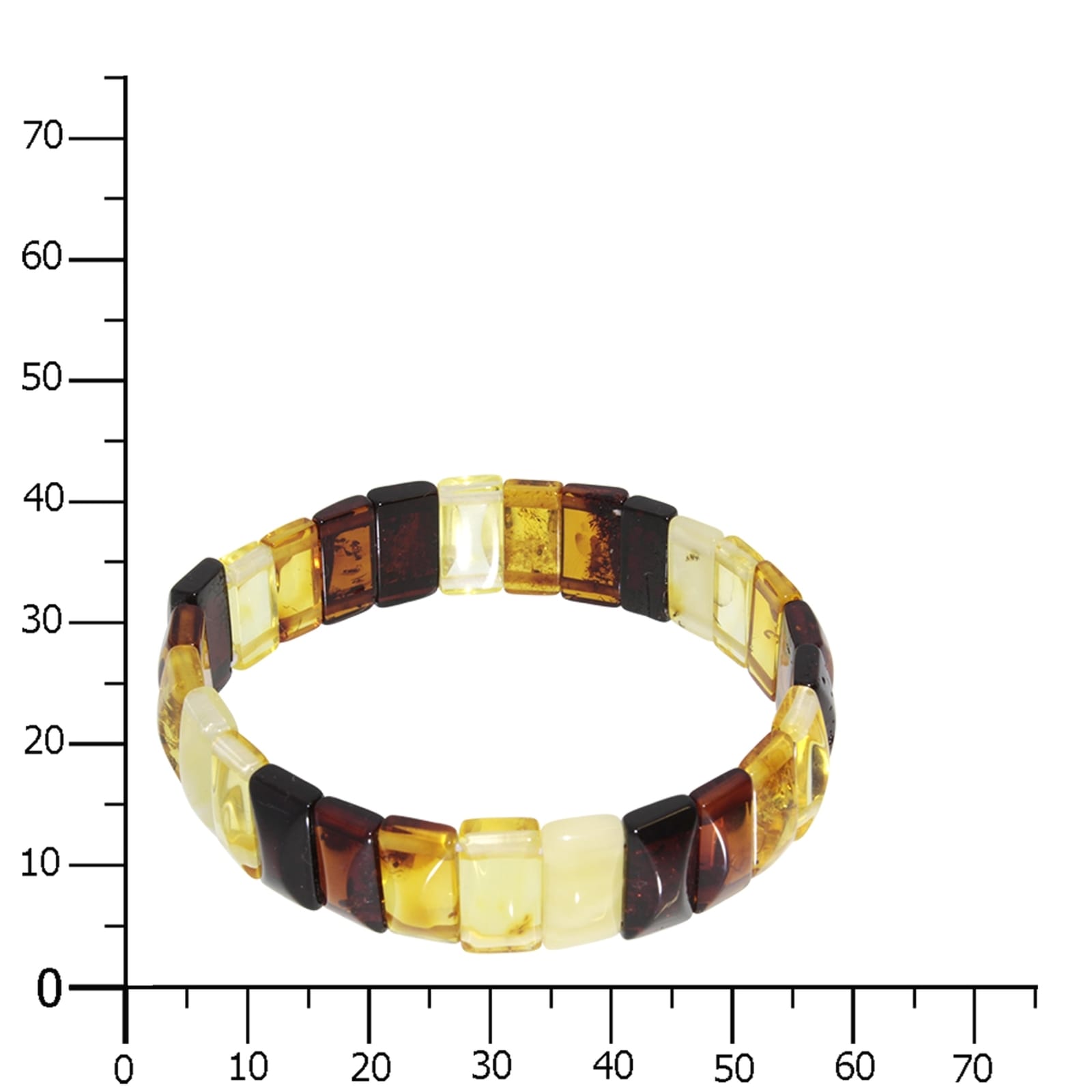 OSTSEE-SCHMUCK Armband »- Lara - Bernstein -,«