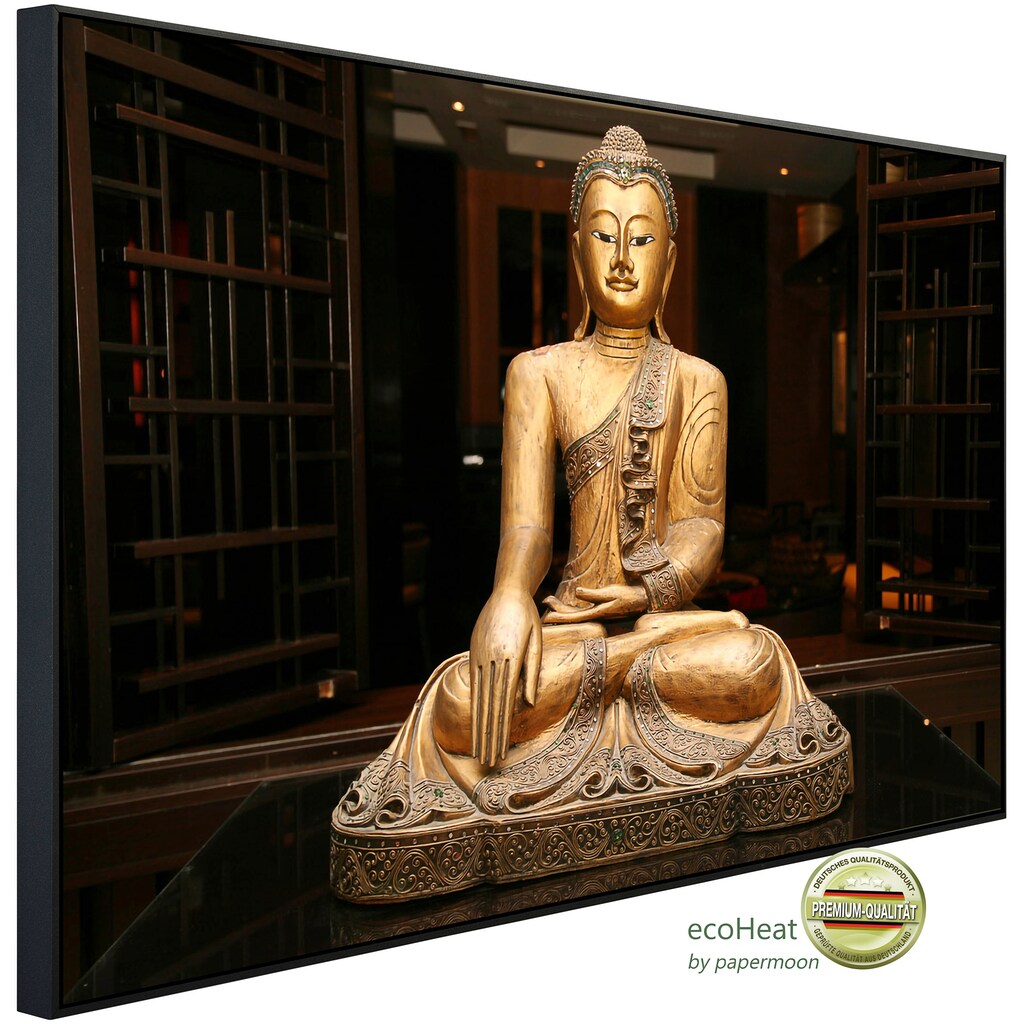 Papermoon Infrarotheizung »Goldener Buddha«