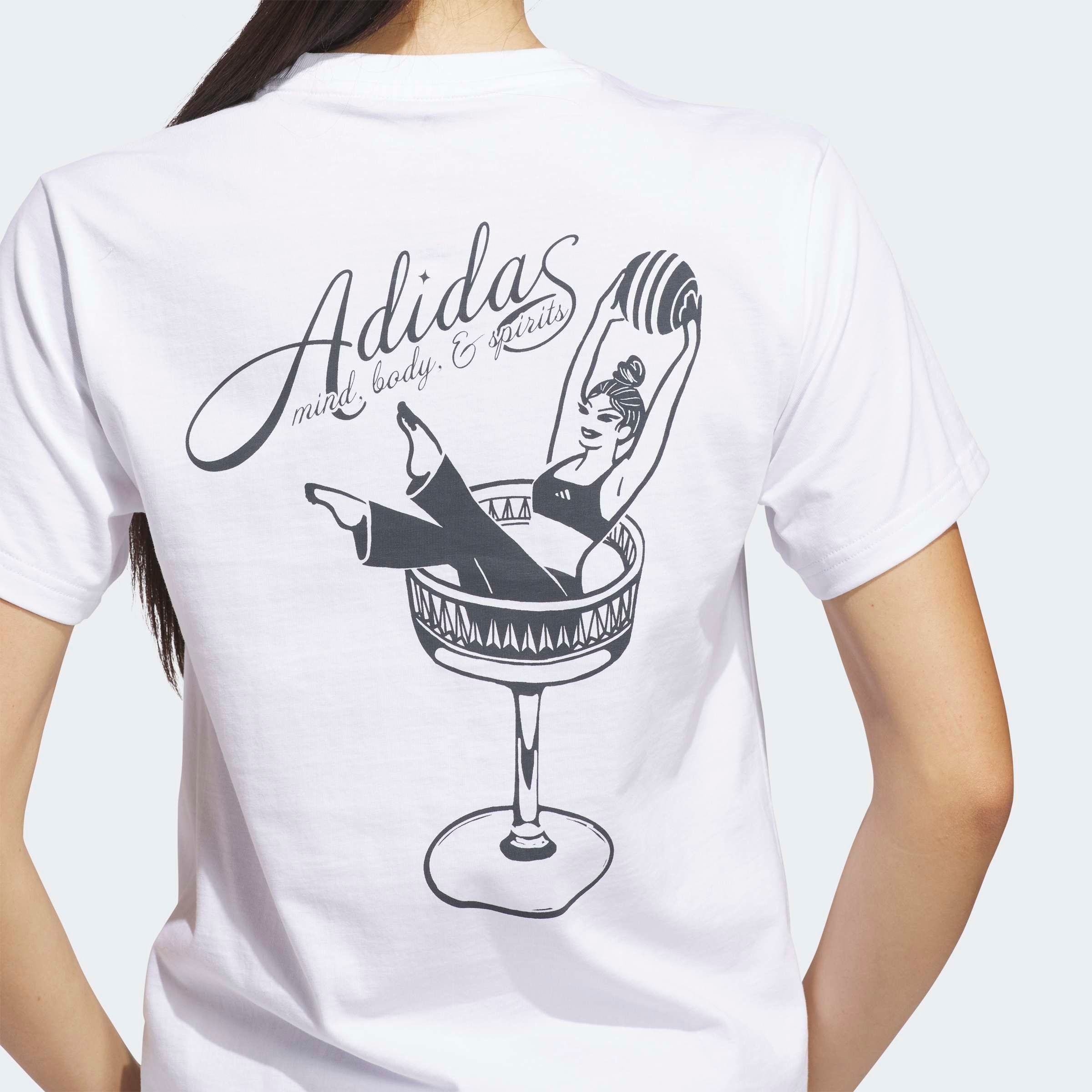 Thumbnail - adidas Sportswear T-Shirt "MIND BODY & SPIRIT(S) GRAPHIC"