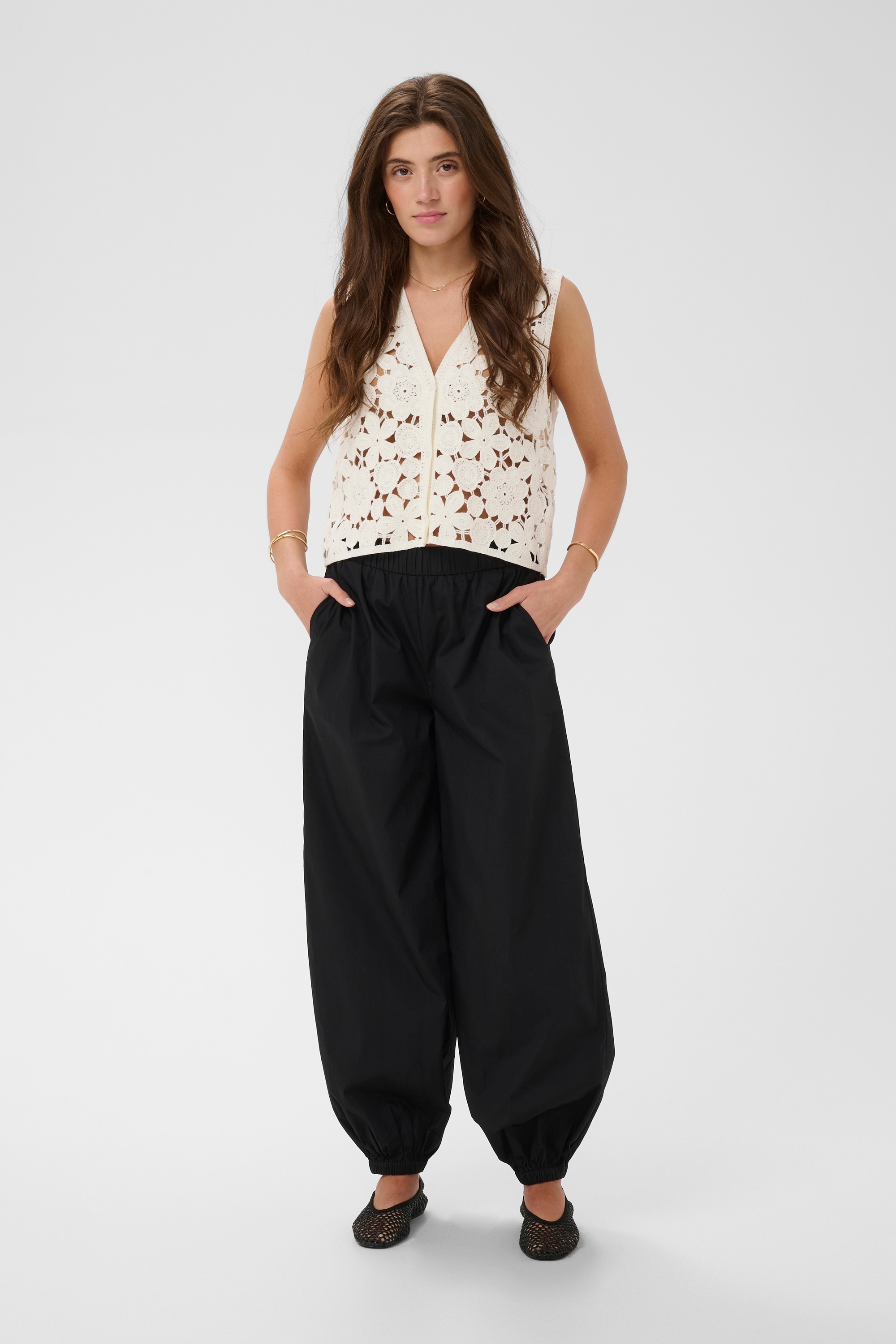 Cream Stoffhose »Casual Hose CRBalua«