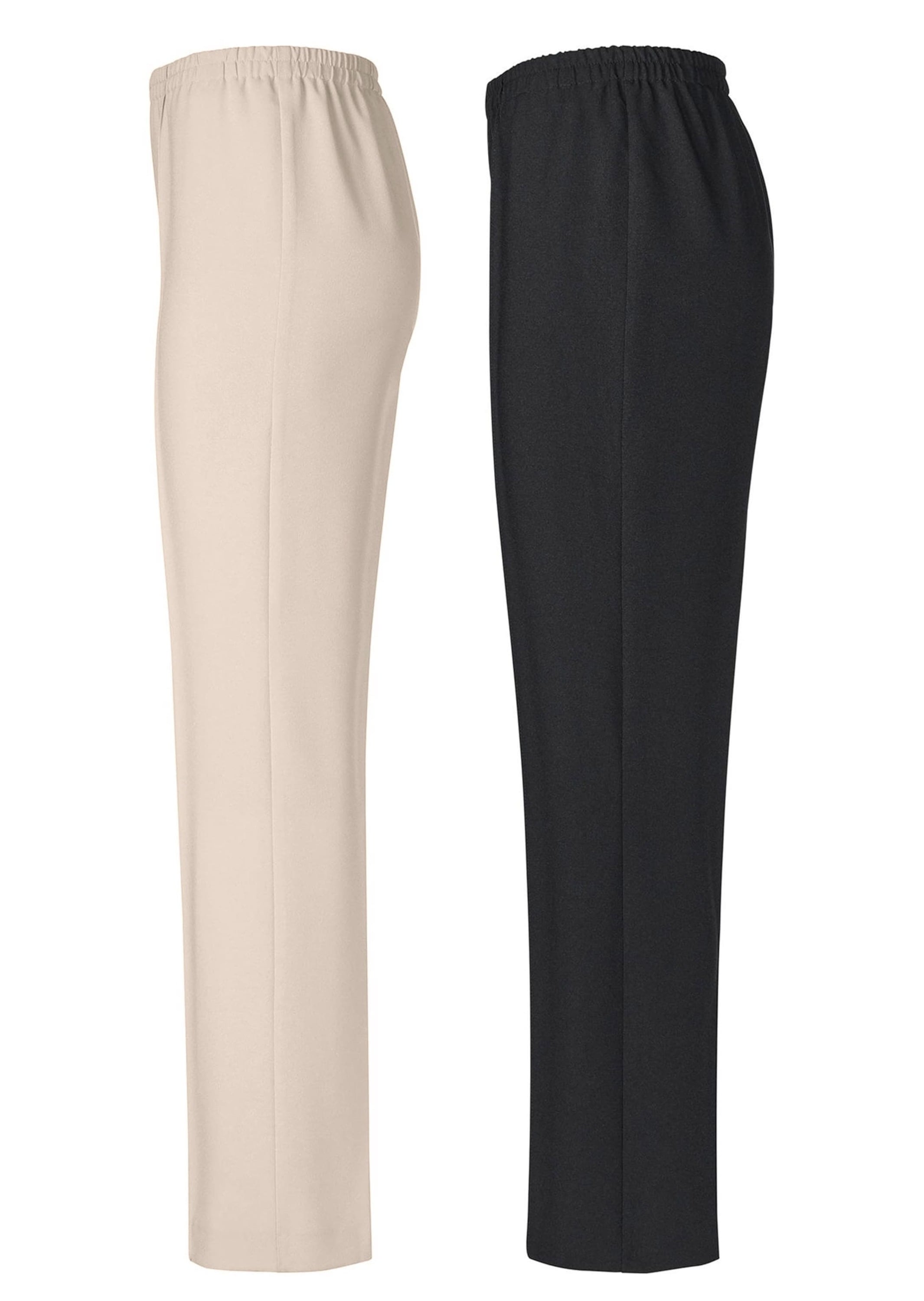 GOLDNER Schlupfhose »2er Pack Schlupfhosen Knitterarme Schlupfhosen im 2er Pack«