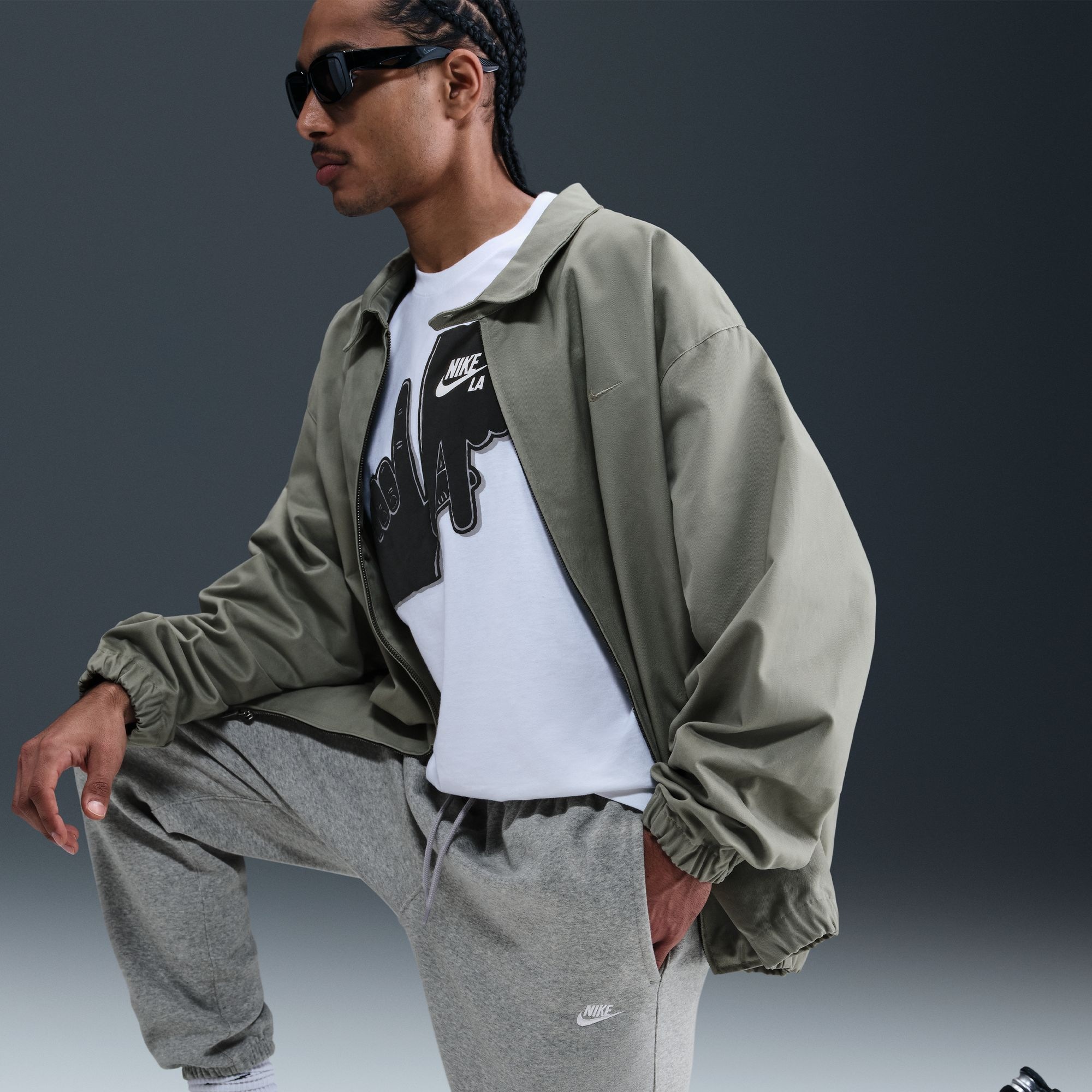 Nike Sportswear Sporthose »M NK CLUB BB CUFF PANT«  mit seitlichen Taschen, aus angerautem Fleece