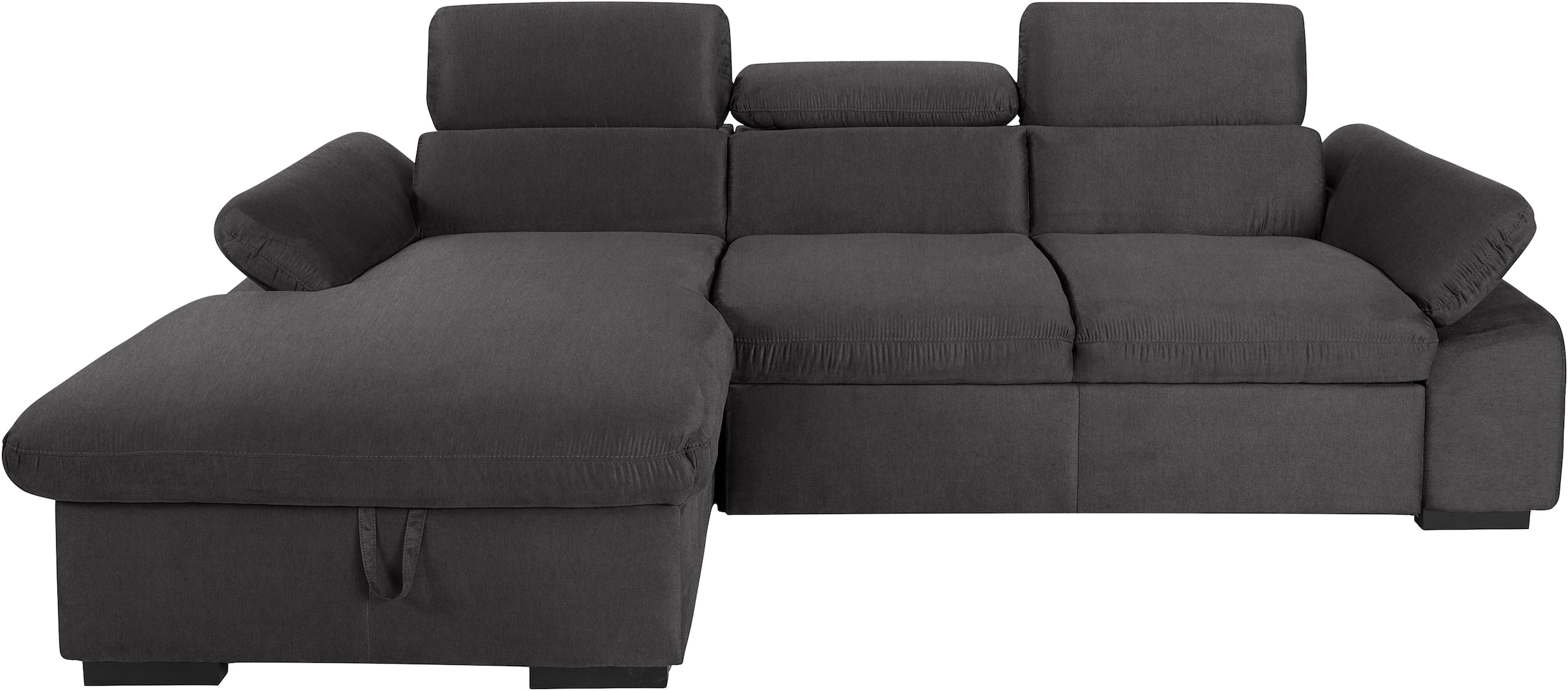 COTTA Ecksofa "Lola L-Form mit Kopfteilfunktion & Hocker", (Set, mit Hocker günstig online kaufen
