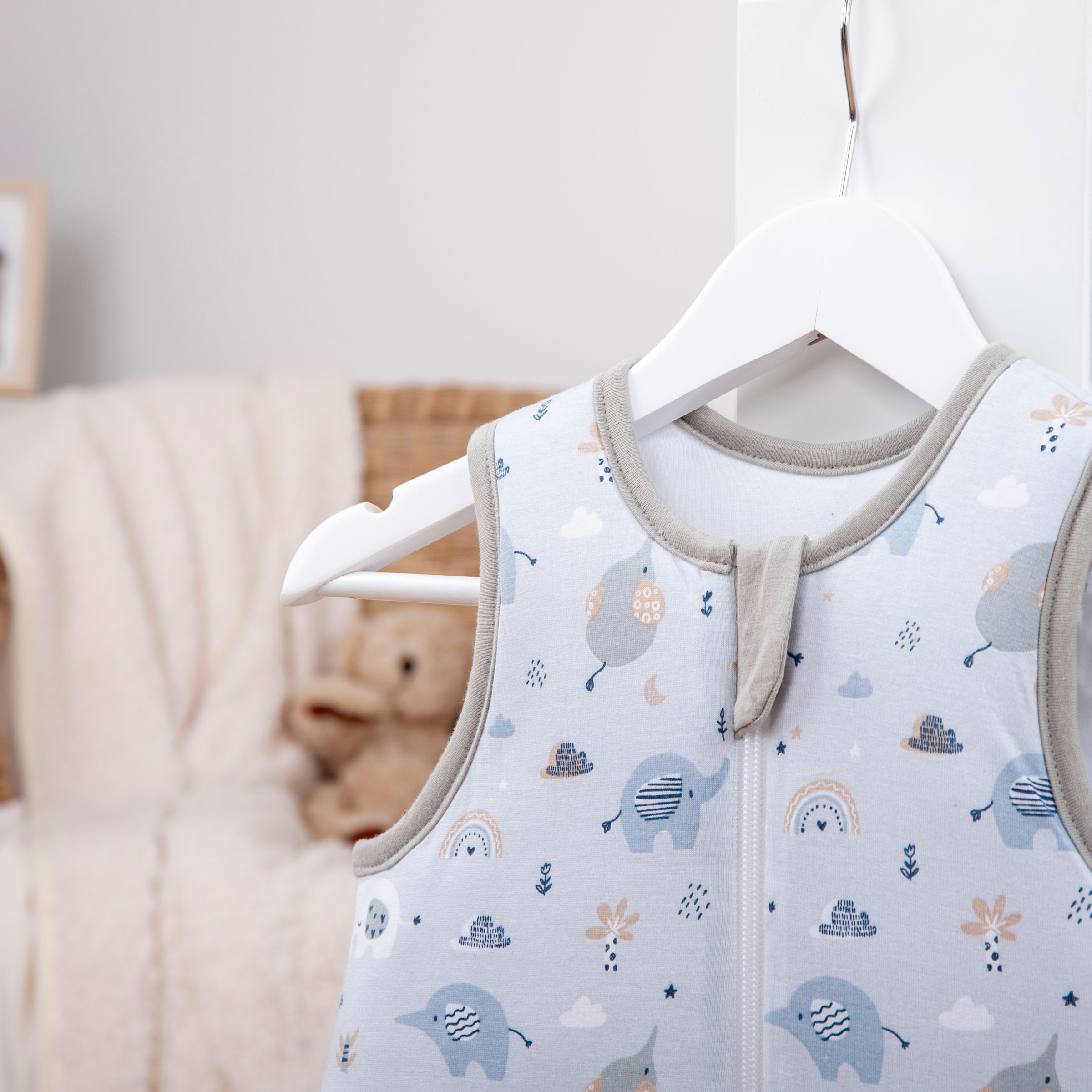 Baby Best Babyschlafsack »Elephants Schlafoverall 70cm«