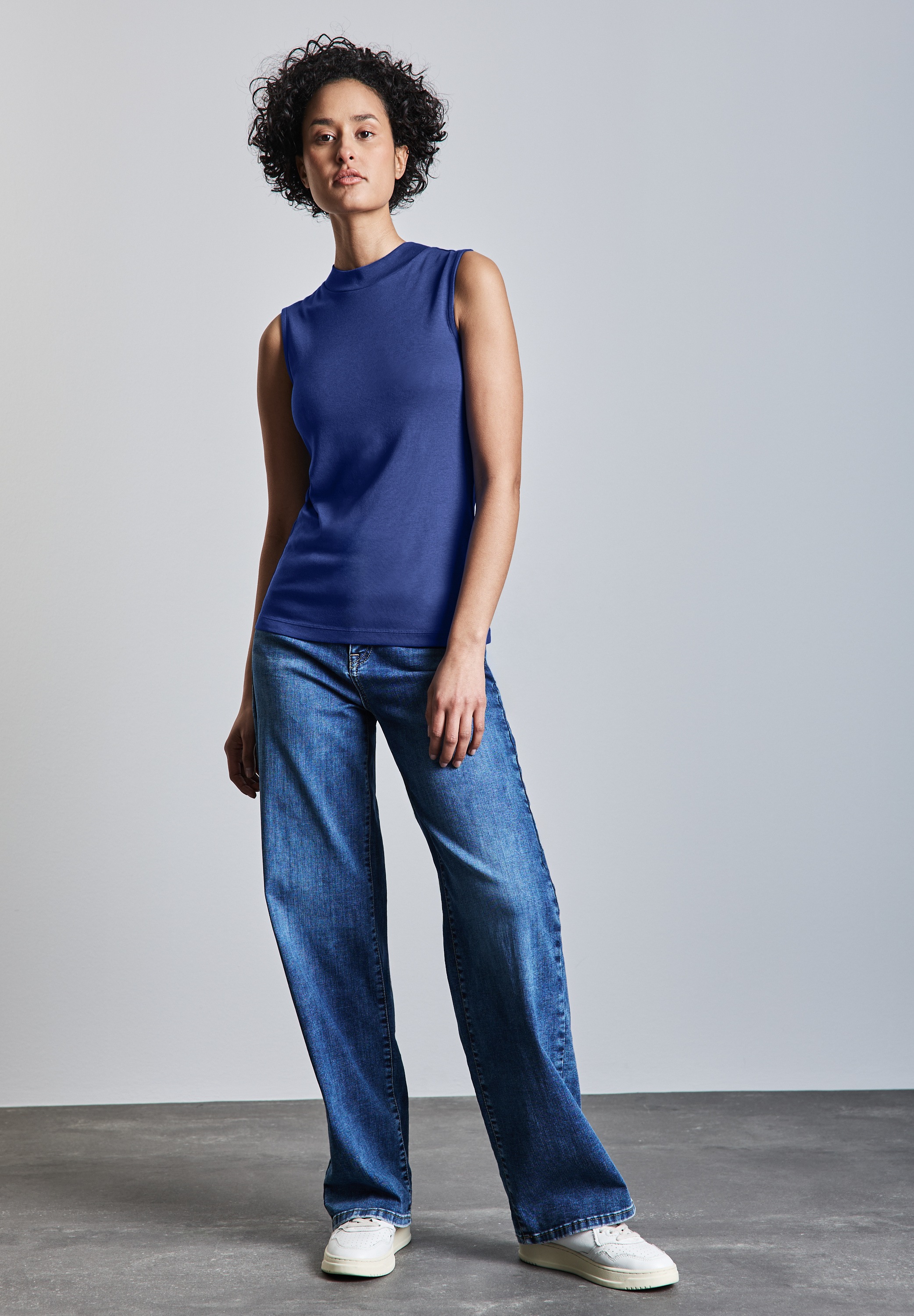 STREET ONE T-Shirt, im soften Baumwoll-Mix