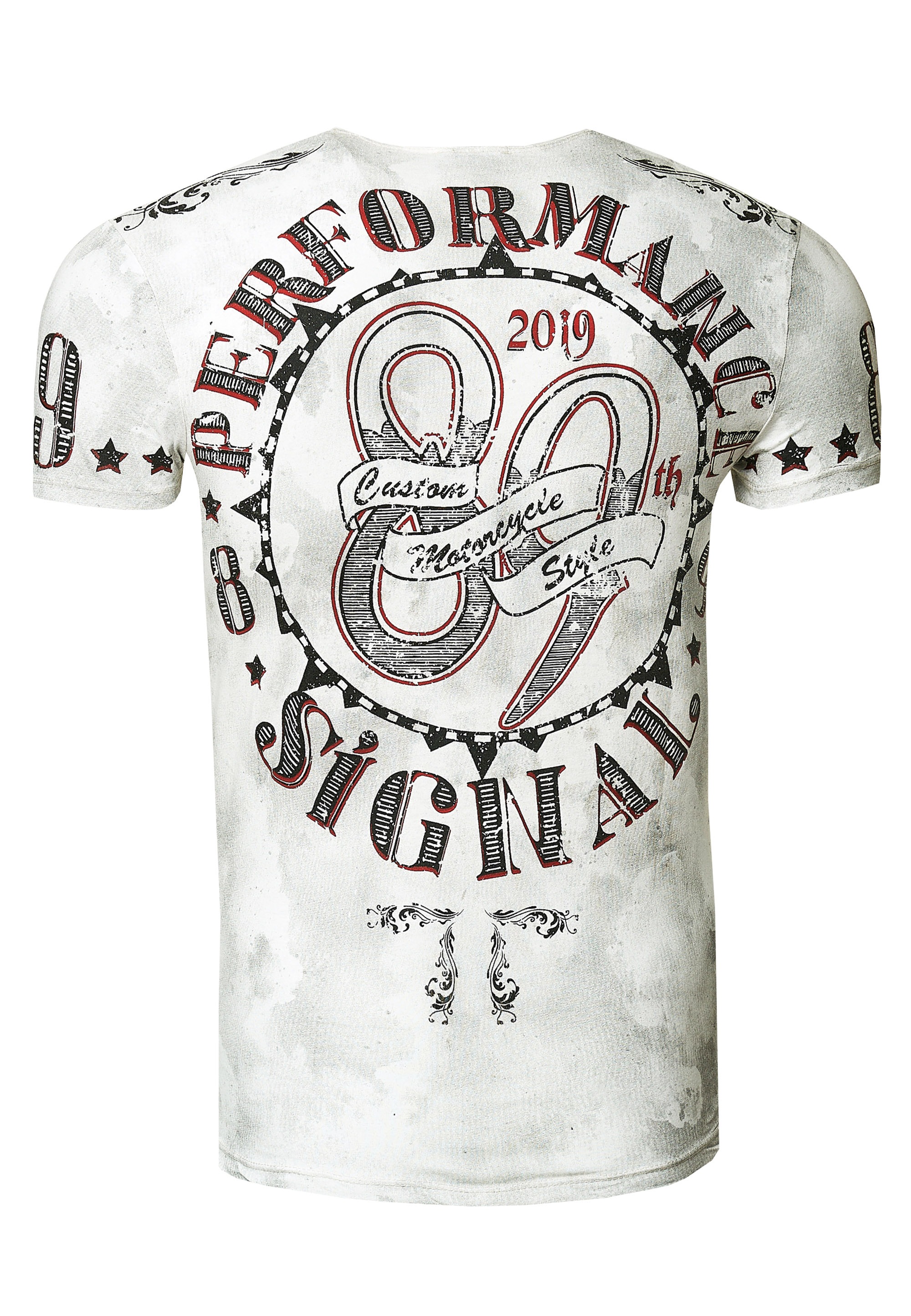 Rusty Neal Men's T-Shirt White XL 3