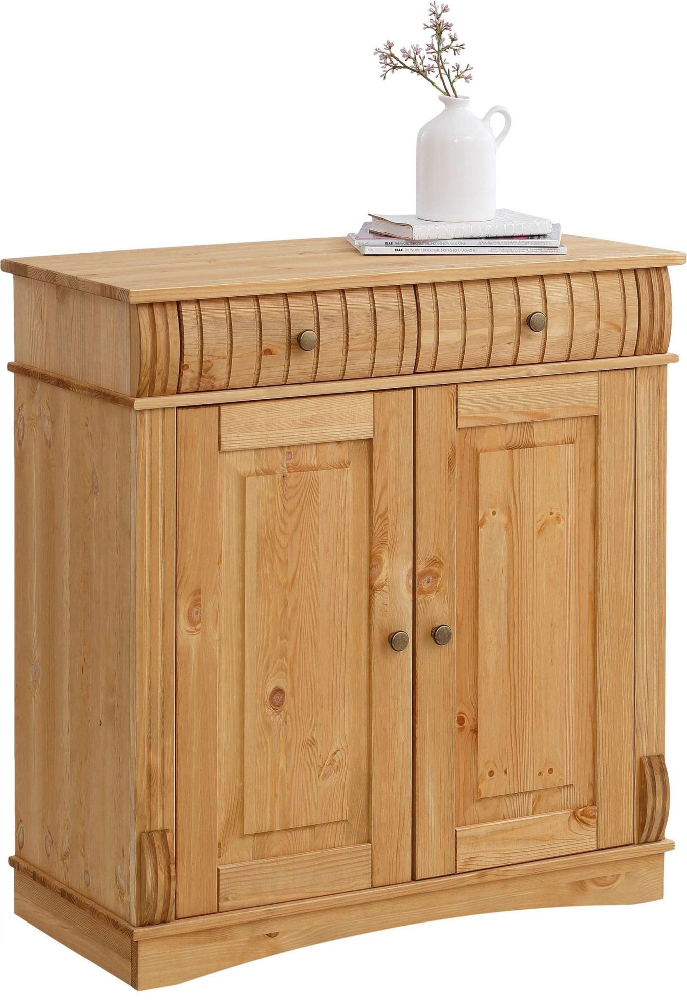 OTTO home Kommode "Teresa Sideboard nur 2 Schubkästen" aus massiver Kiefer günstig online kaufen