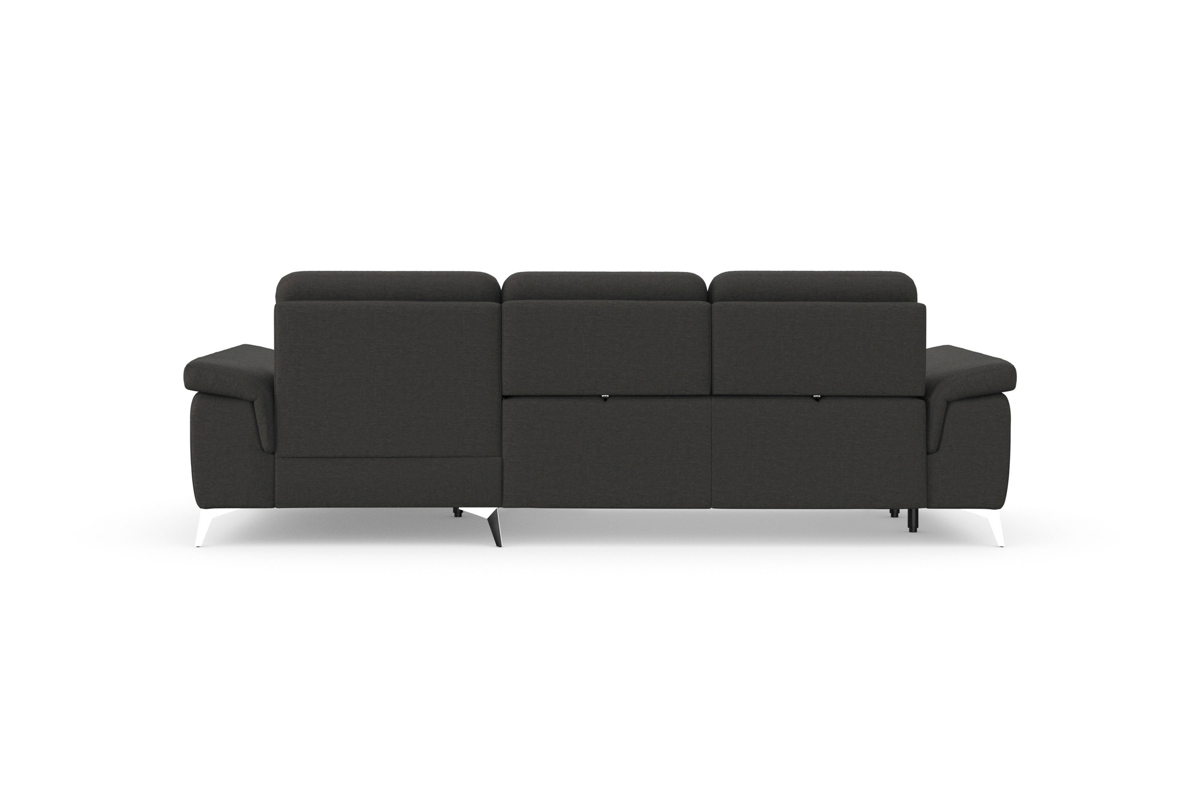 sit&more Ecksofa »Padua L-Form«, inklusive Sitztiefenverstellung, Armteilfunktion und Federkern