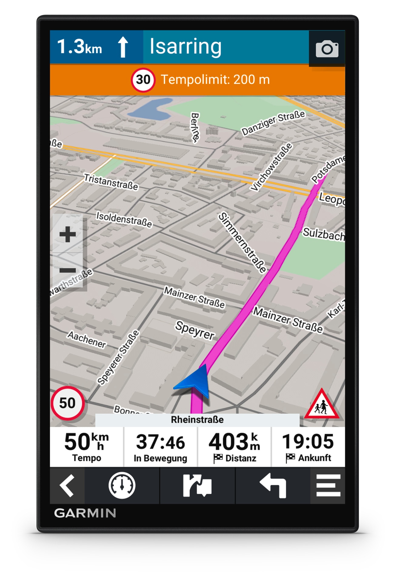 Garmin PKW-Navigationsgerät | 86 BAUR GPS«, Länder) MT-S, (Europa Karten-Updates), (45 EU, Bluetooth »DriveSmart