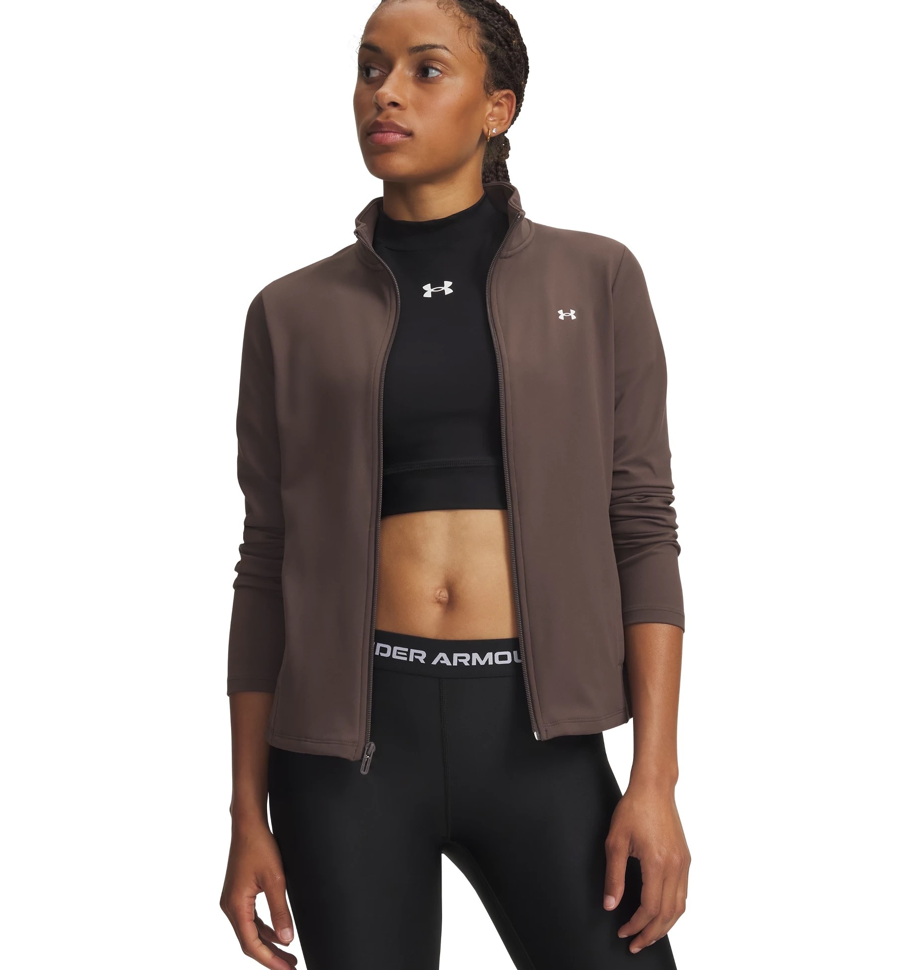 Under Armour Trainingsjacke "MOTION FZ" für Fitness und Sportmode, mit klarer Linienführung