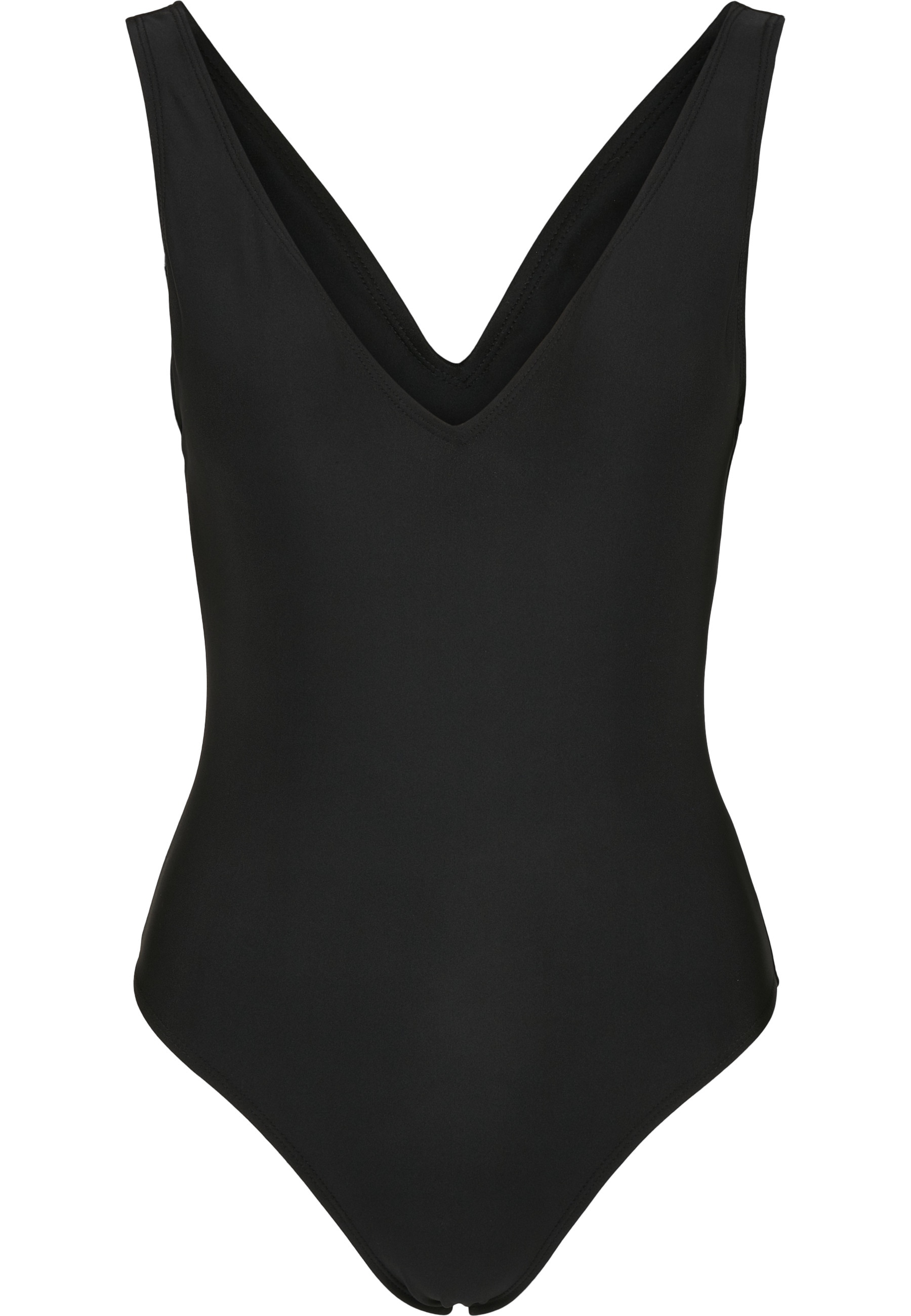URBAN CLASSICS Monokini "Urban Classics Damen Ladies Recycled High Leg Swimsuit"