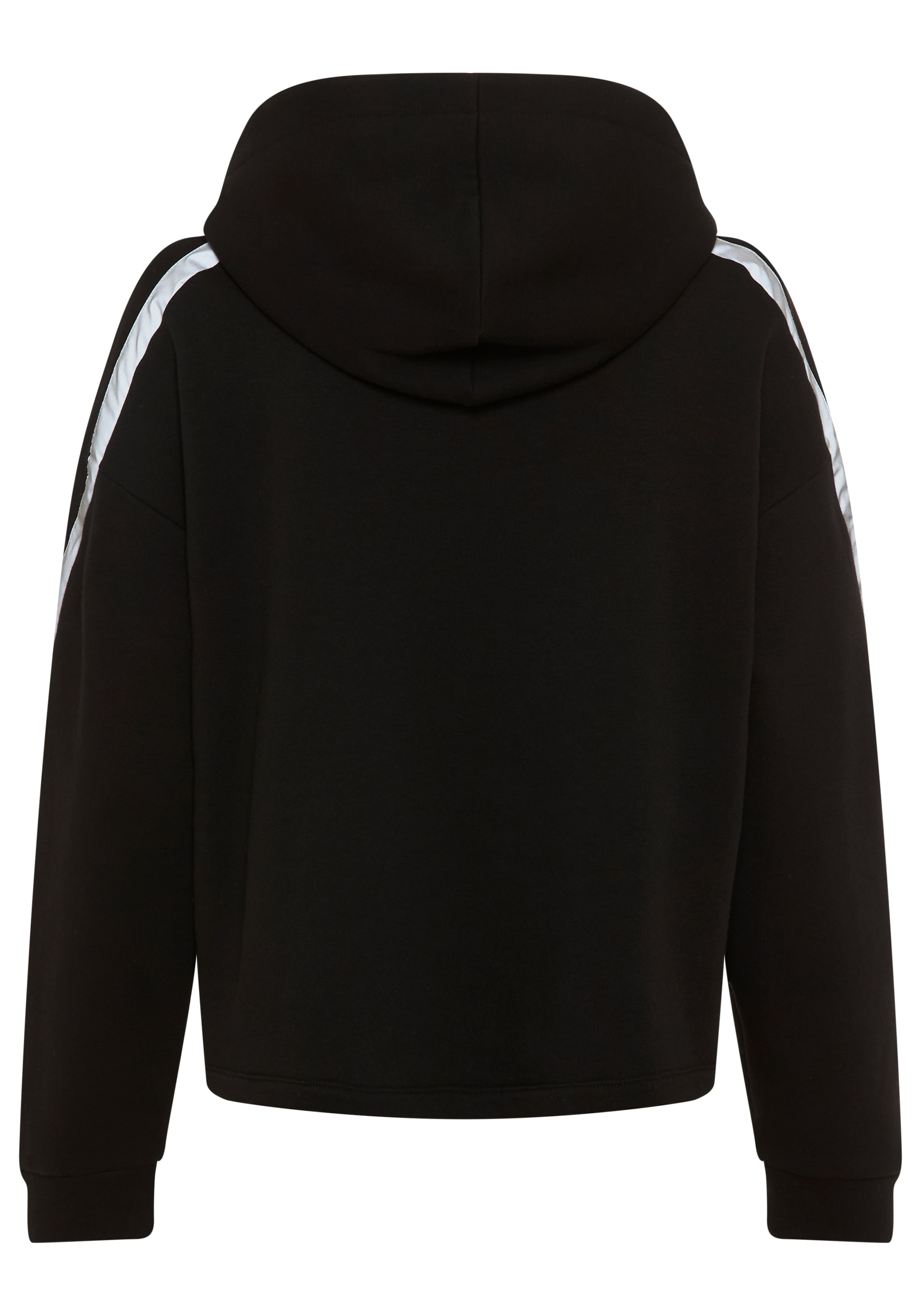 FAYN SPORTS Kapuzensweatshirt, Weiches oversized Sweatshirt mit Reflektorstreifen und Kapuze.
