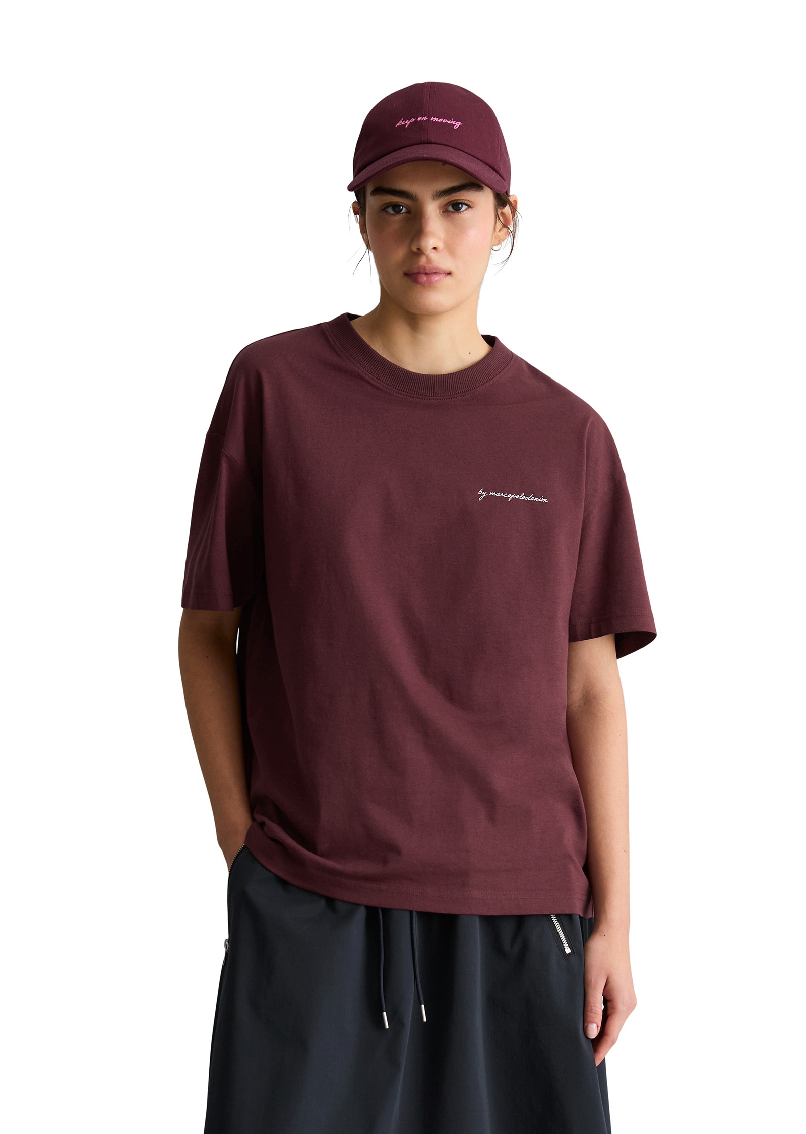 Marc OPolo DENIM T-Shirt "mit Rückenprint"