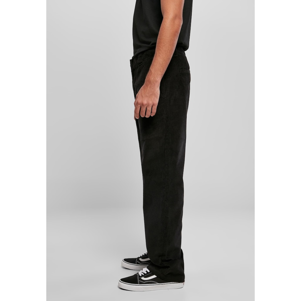 URBAN CLASSICS Stoffhose »Urban Classics Herren Corduroy Workwear Pants«, (1 tlg.)