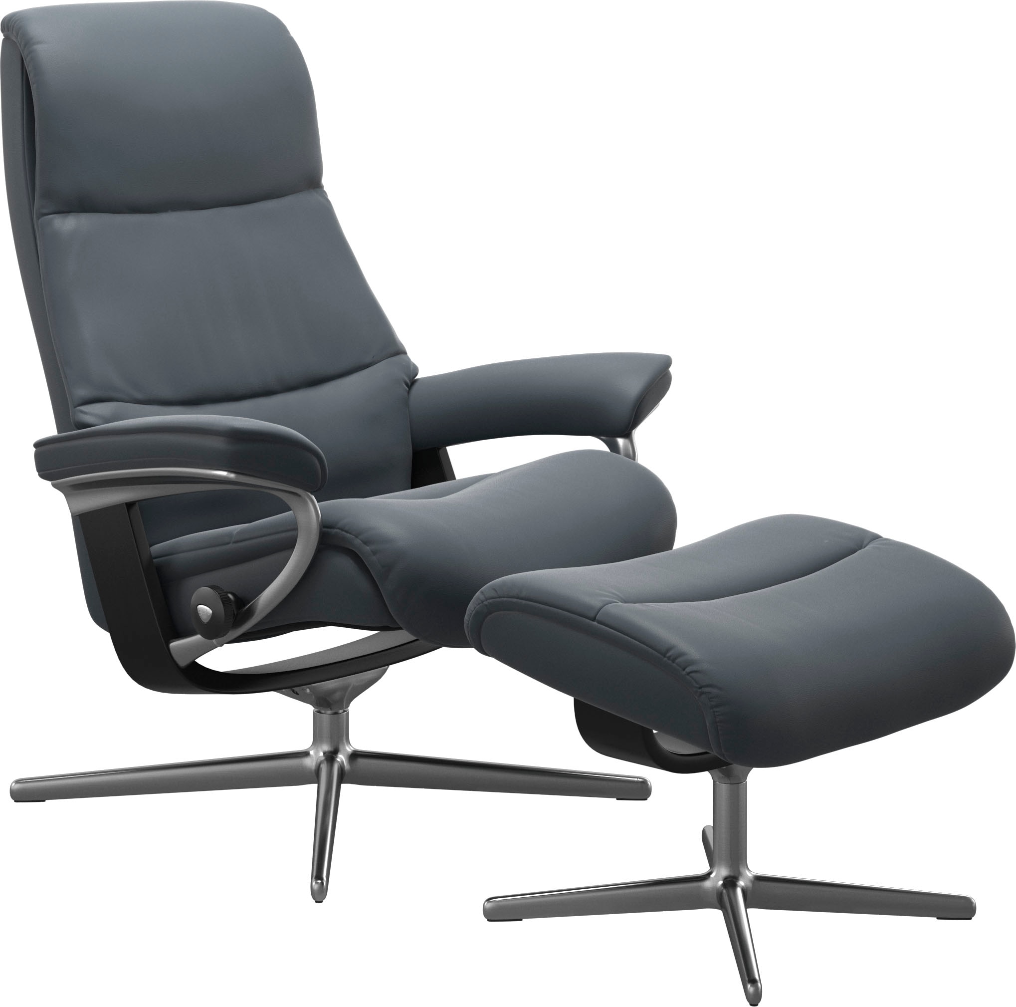 Stressless Relaxsessel "View", mit Cross Base, Größe S, M & L, Holzakzent S günstig online kaufen