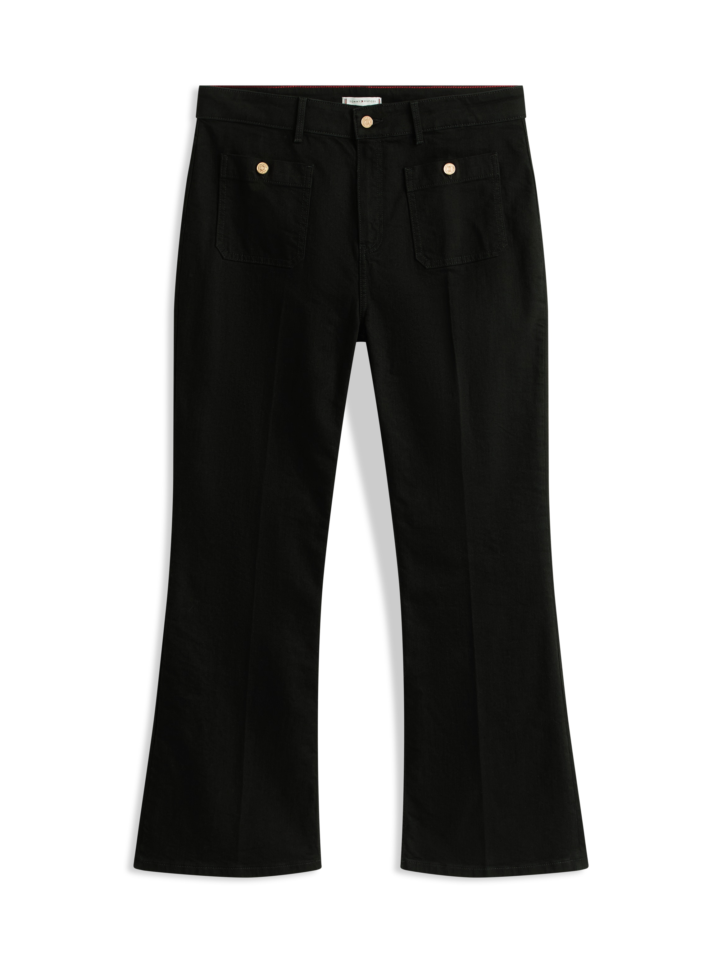 Tommy Hilfiger Curve Bootcut-Jeans »CRV DNM BLACK BOOTCUT HW«, in großen Größen